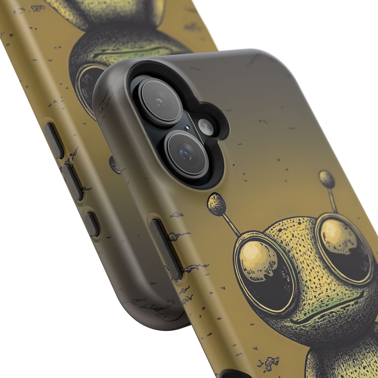 Protective Phone Case – Friendly Alien Design