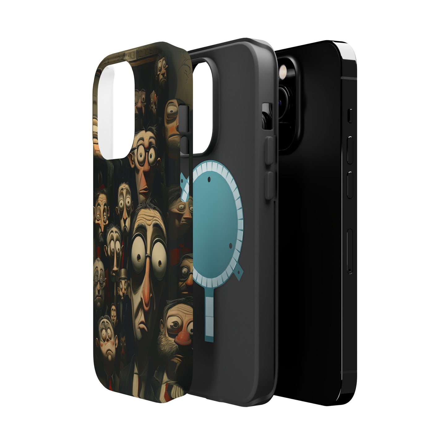 Magnetic Tough Cases -- Curious Onlookers