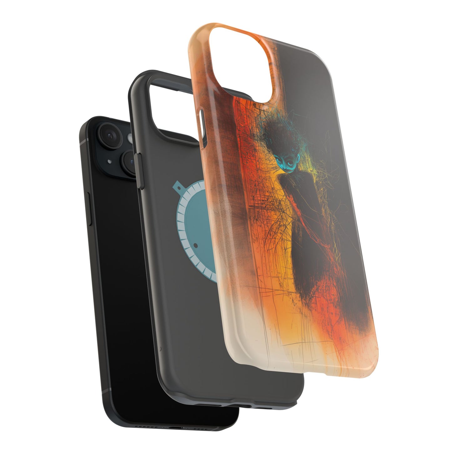 Protective Phone Case – Mystical Character Design
