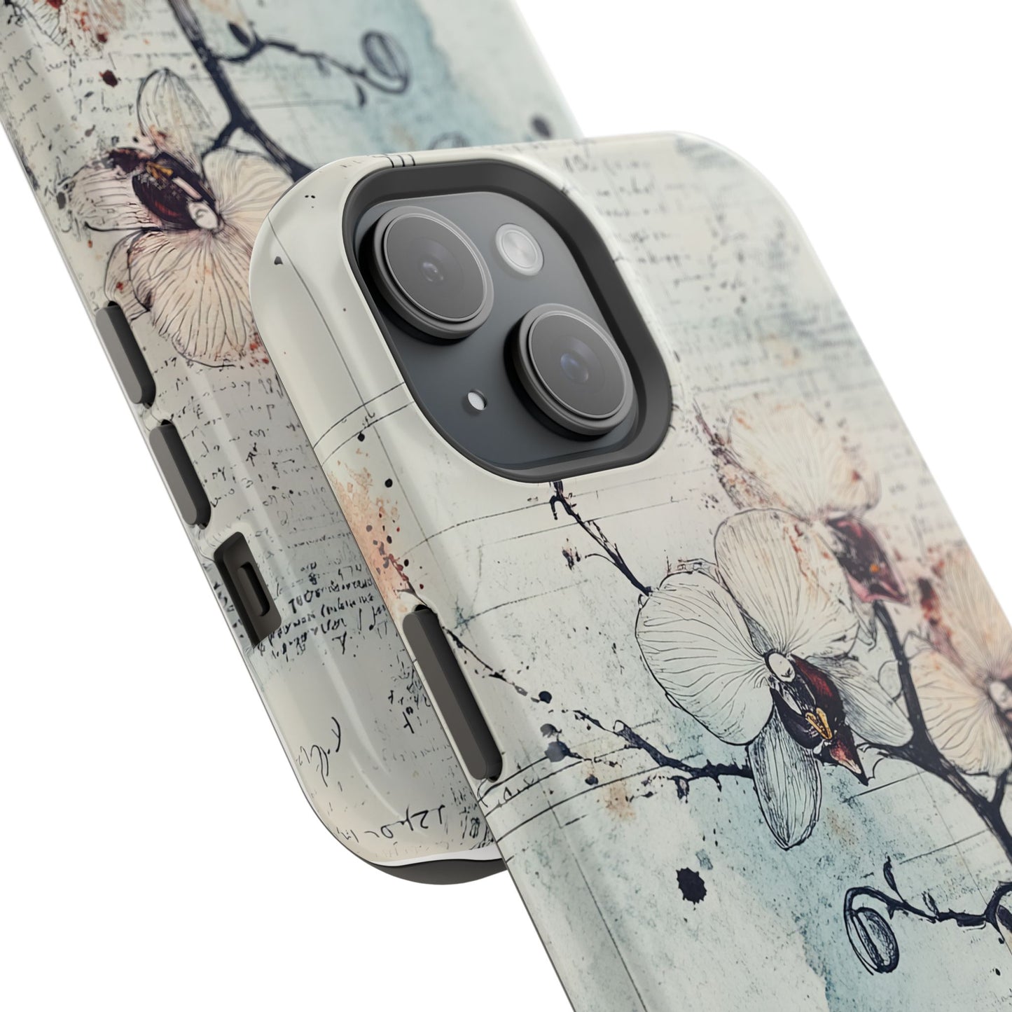 Protective Phone Case – Elegant Orchid Design