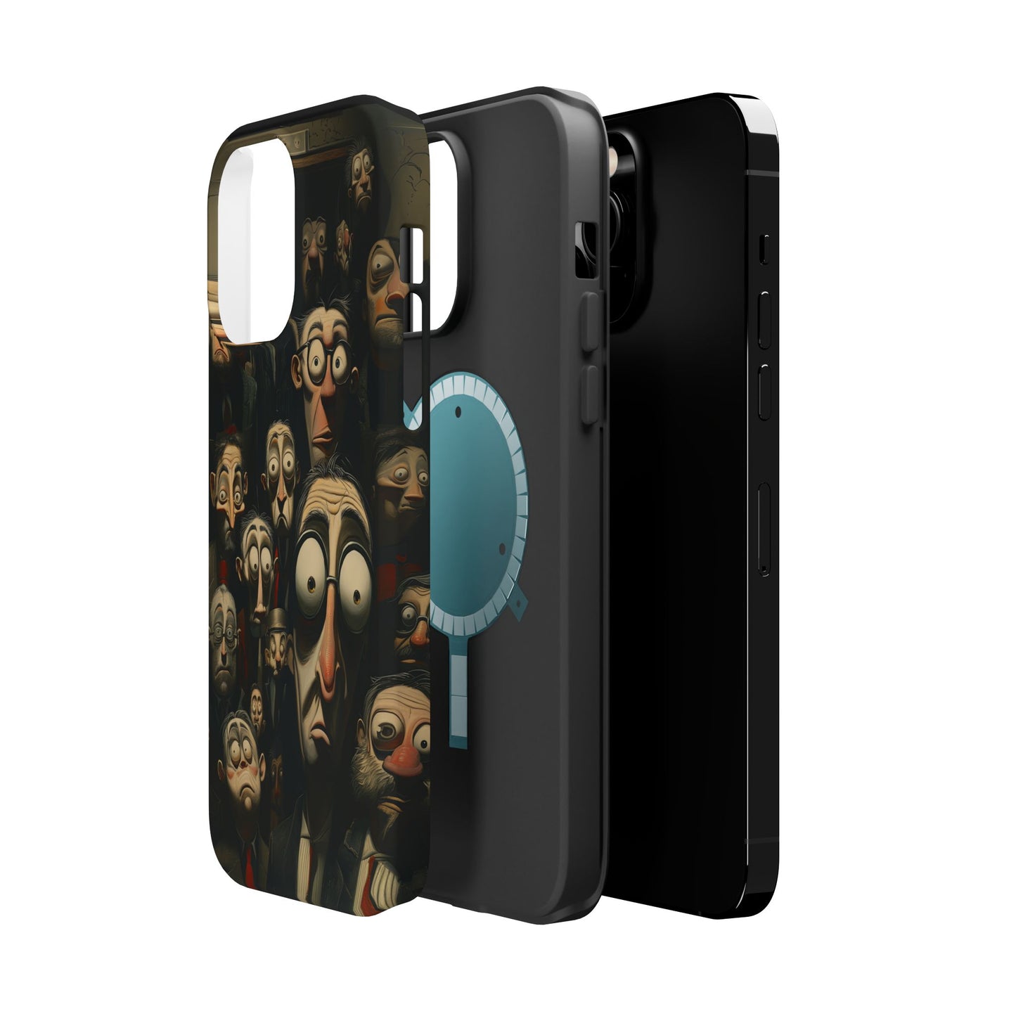 Magnetic Tough Cases -- Curious Onlookers