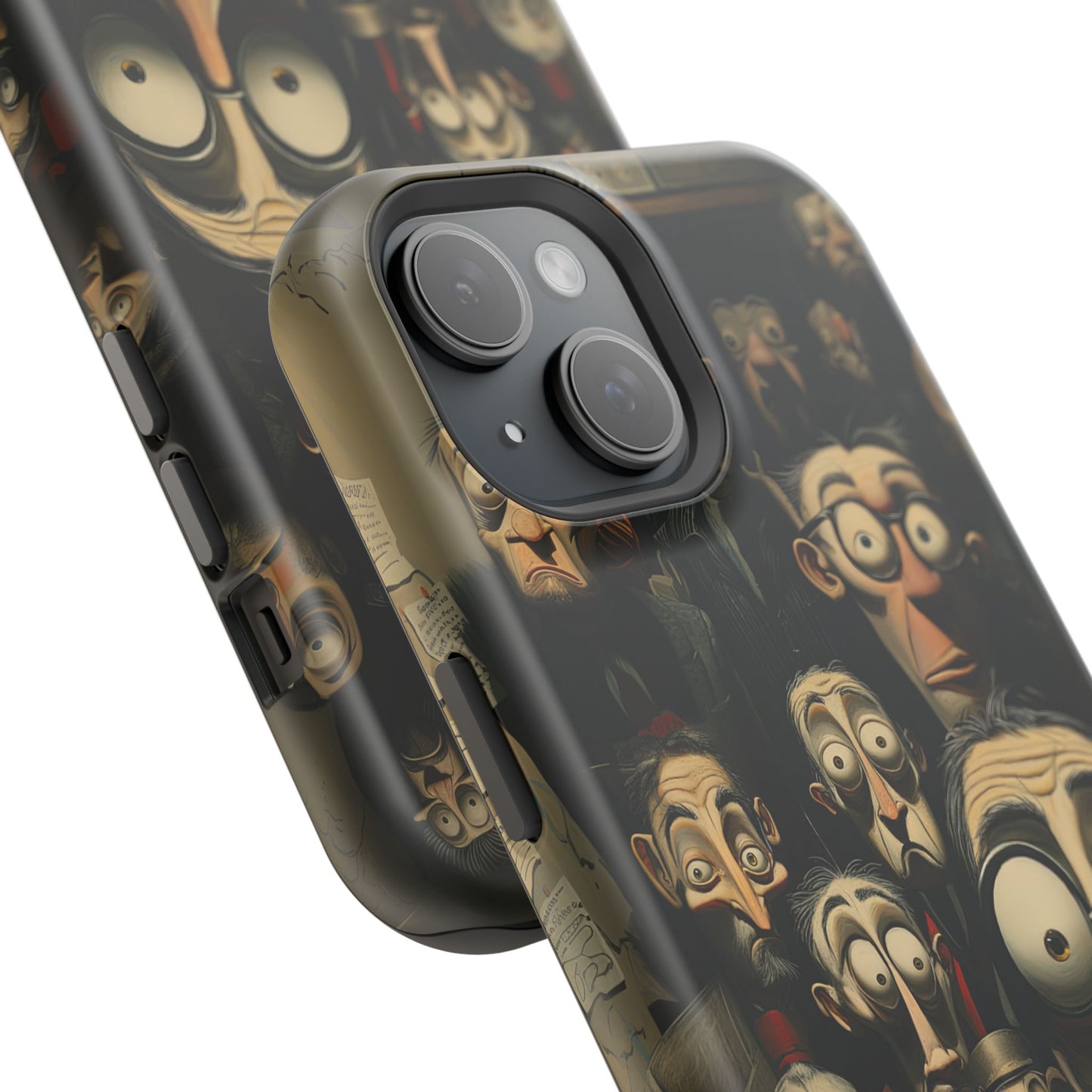 Magnetic Tough Cases -- Curious Onlookers