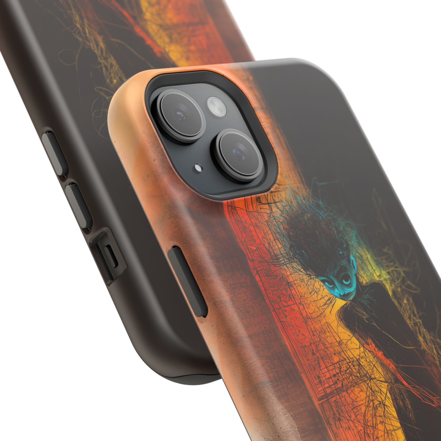 Protective Phone Case – Mystical Character Design
