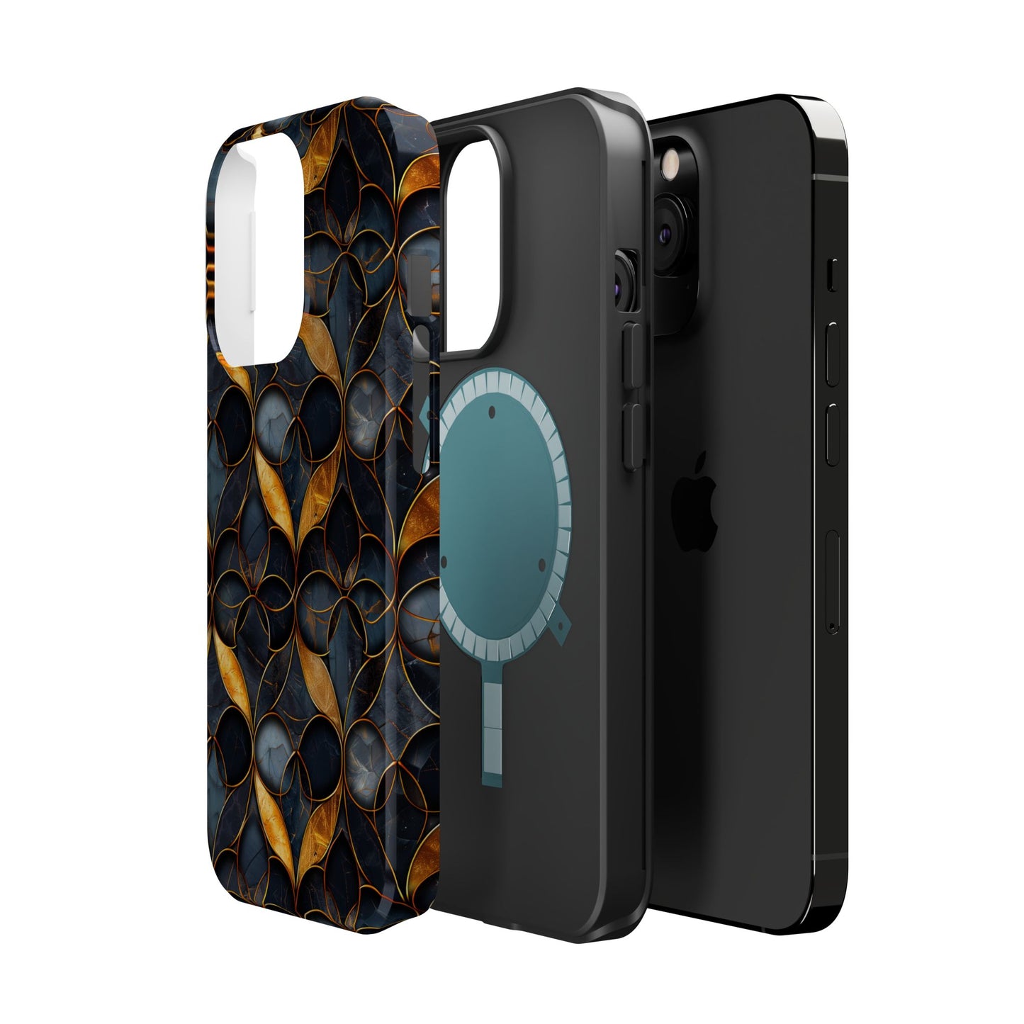 Magnetic Tough Cases -- Golden Petals