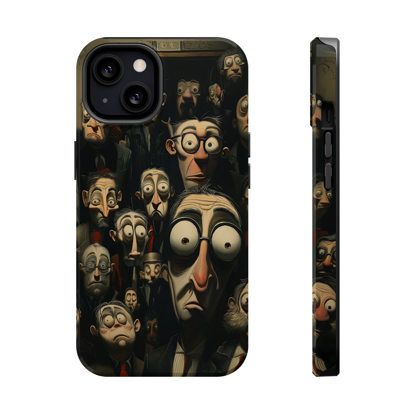 Magnetic Tough Cases -- Curious Onlookers