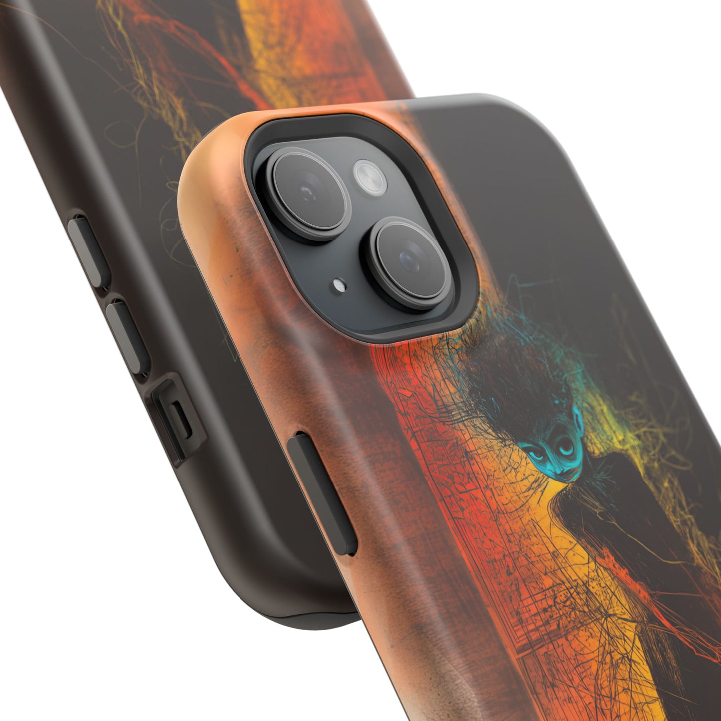 Protective Phone Case – Mystical Character Design