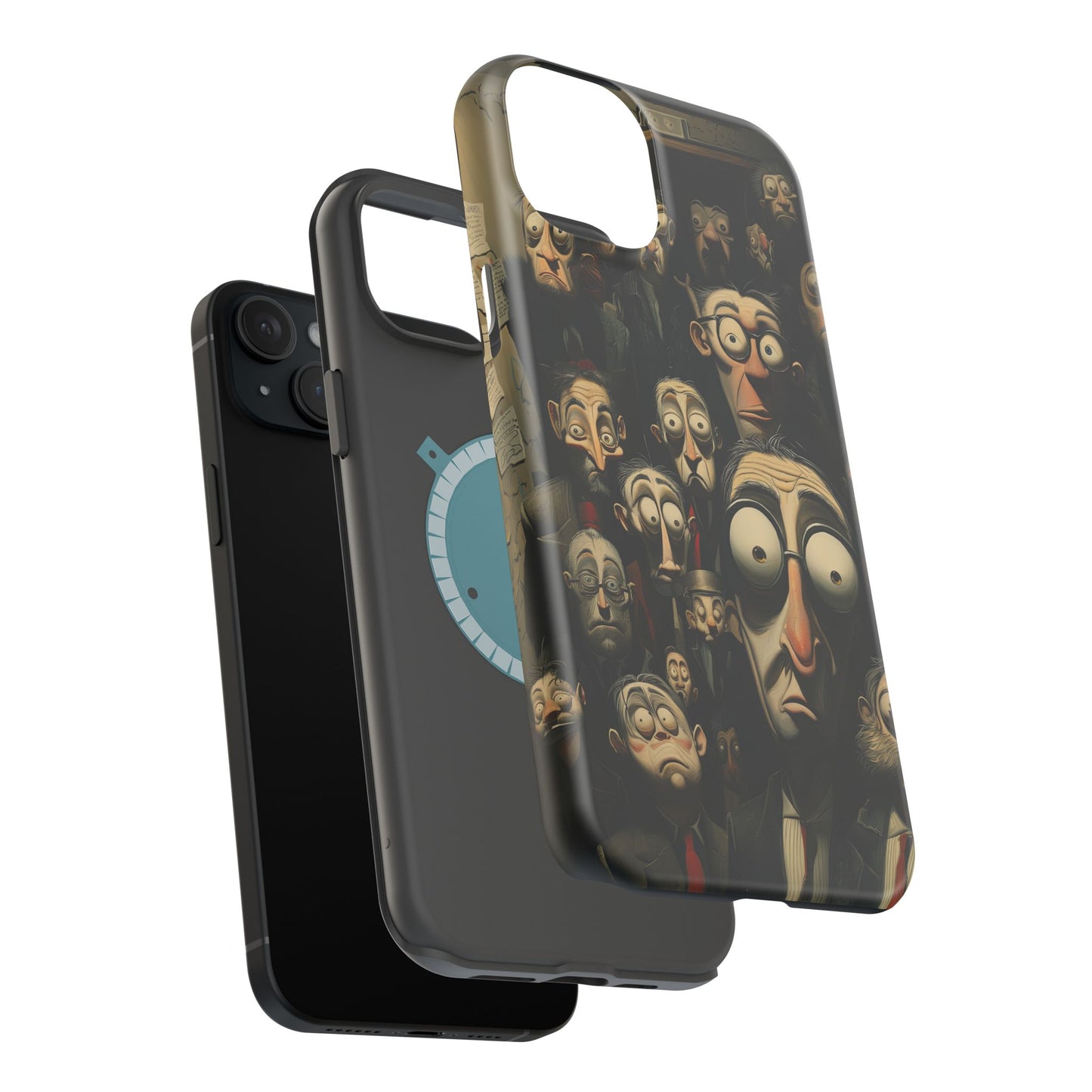 Magnetic Tough Cases -- Curious Onlookers