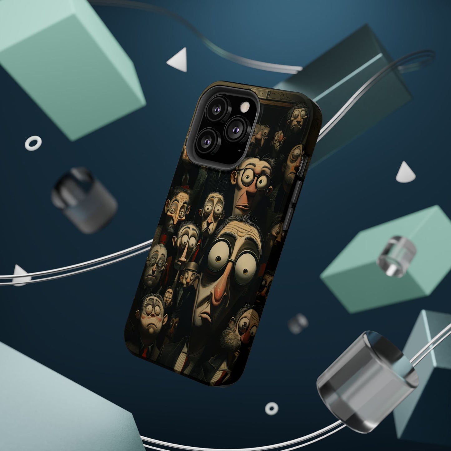 Magnetic Tough Cases -- Curious Onlookers