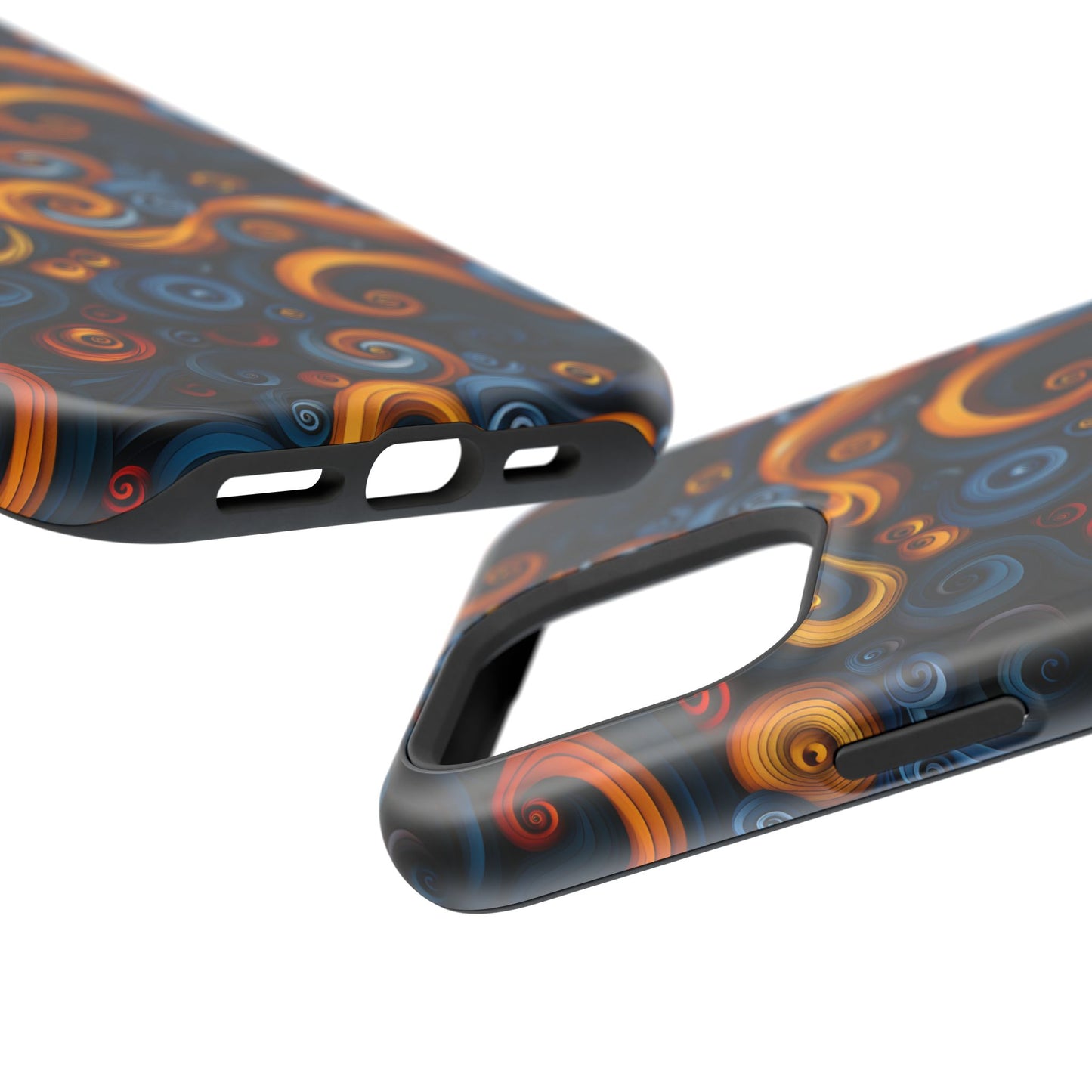 Protective Phone Case – Vibrant Swirl Pattern