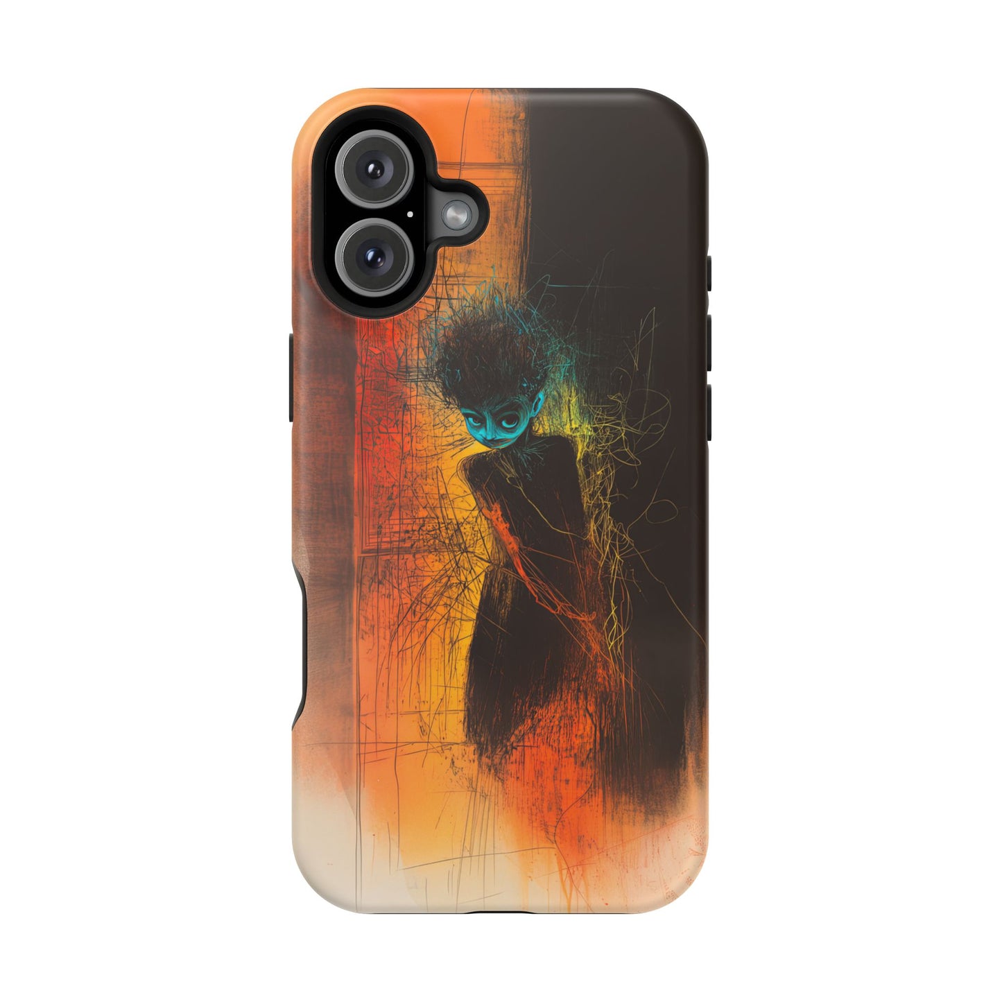 Protective Phone Case – Mystical Character Design