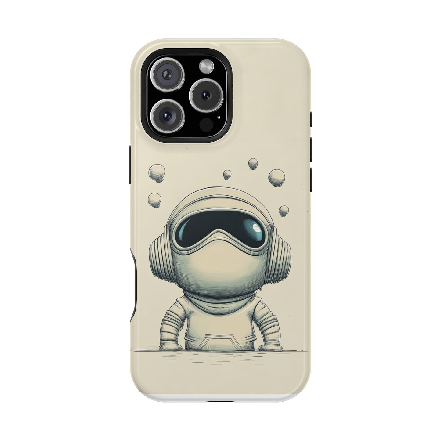 Adorable Astronaut Magnetic Tough Case – MagSafe® Compatible