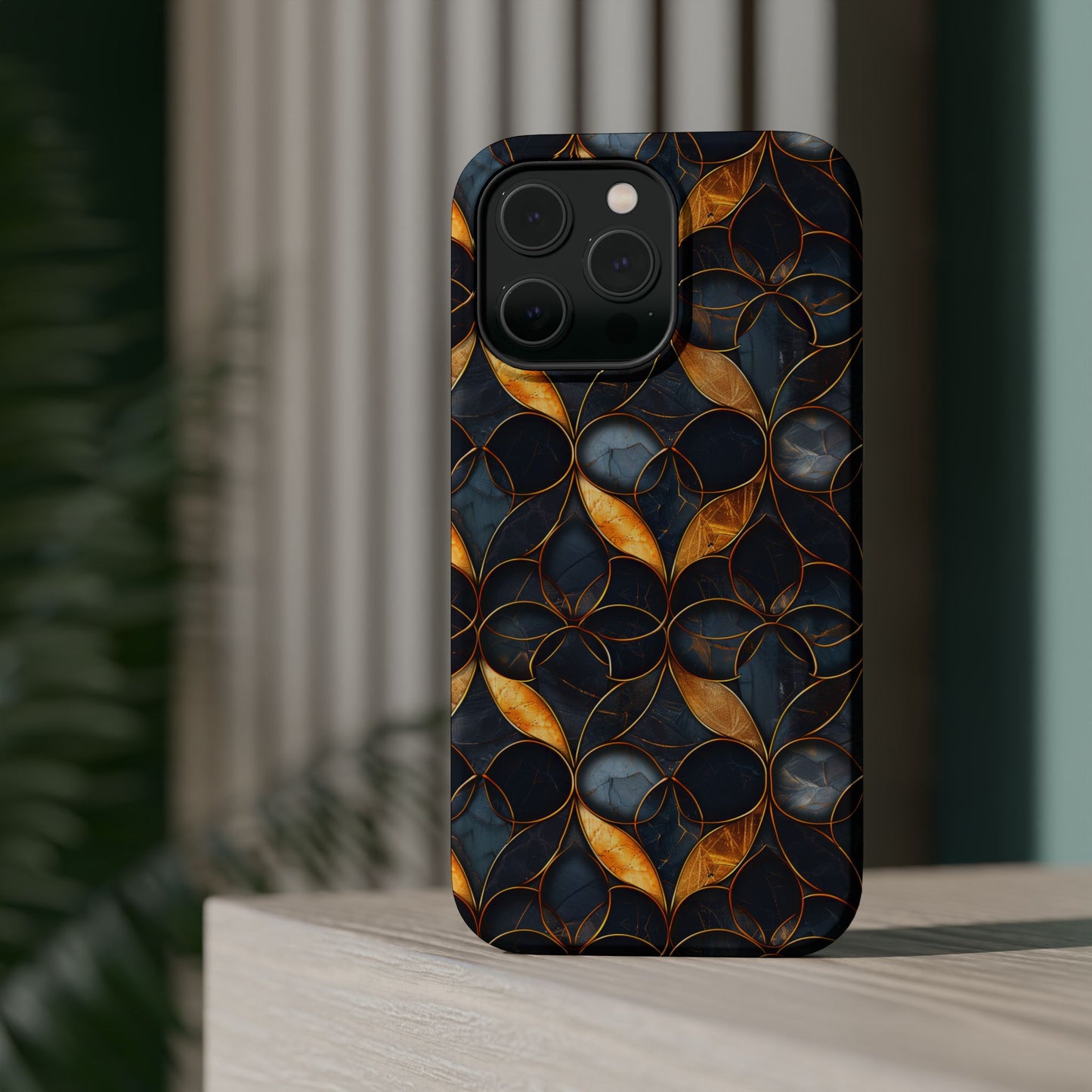 Magnetic Tough Cases -- Golden Petals