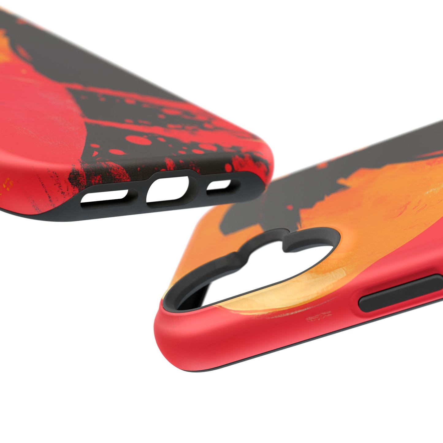Protective Phone Case – Western Silhouette Design