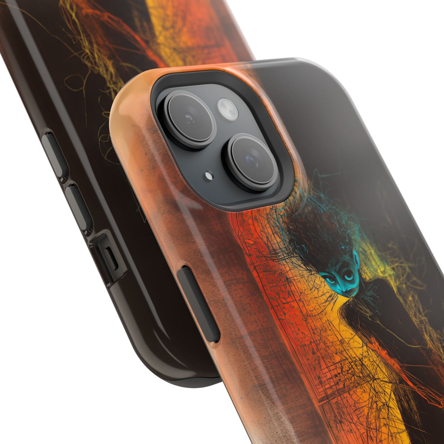 Protective Phone Case – Mystical Character Design