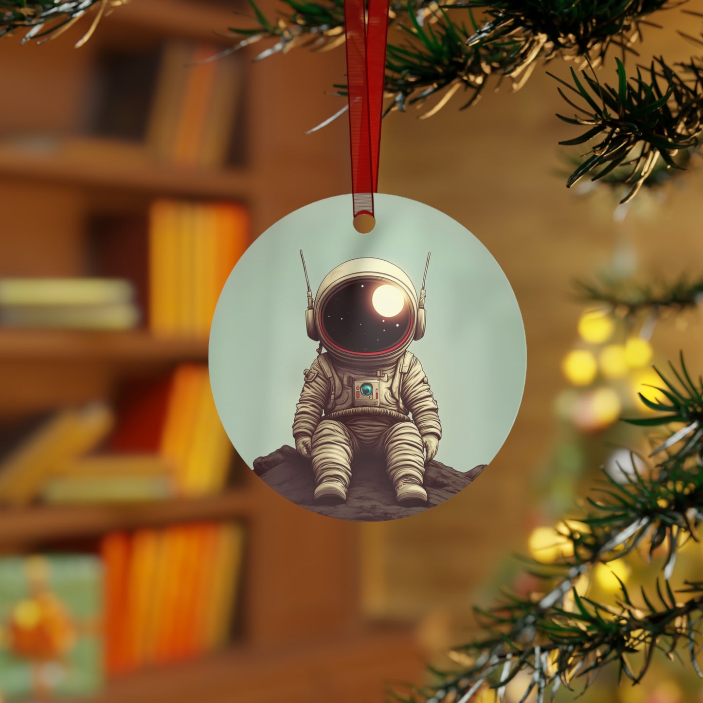 Metal Ornaments -- Lil Astronaut Ornament