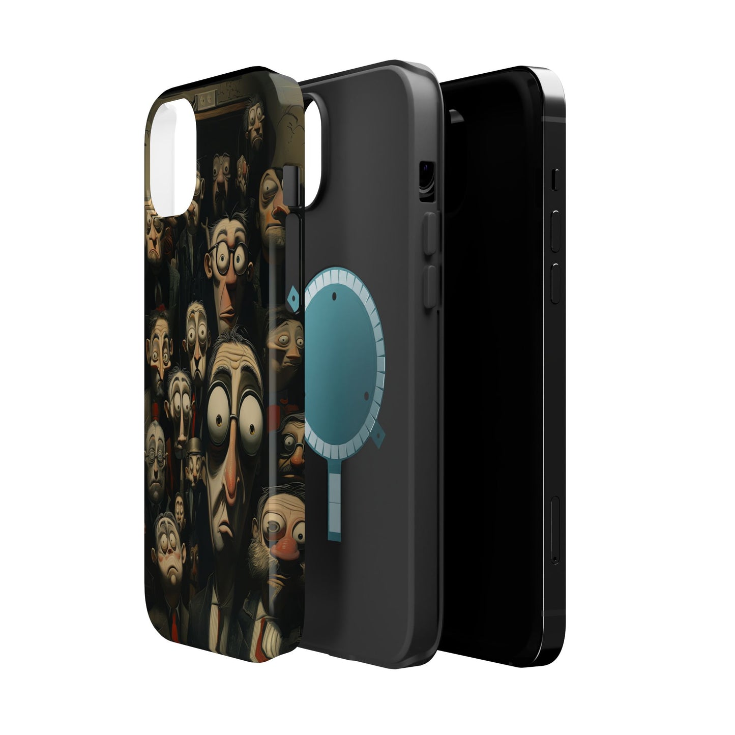 Magnetic Tough Cases -- Curious Onlookers