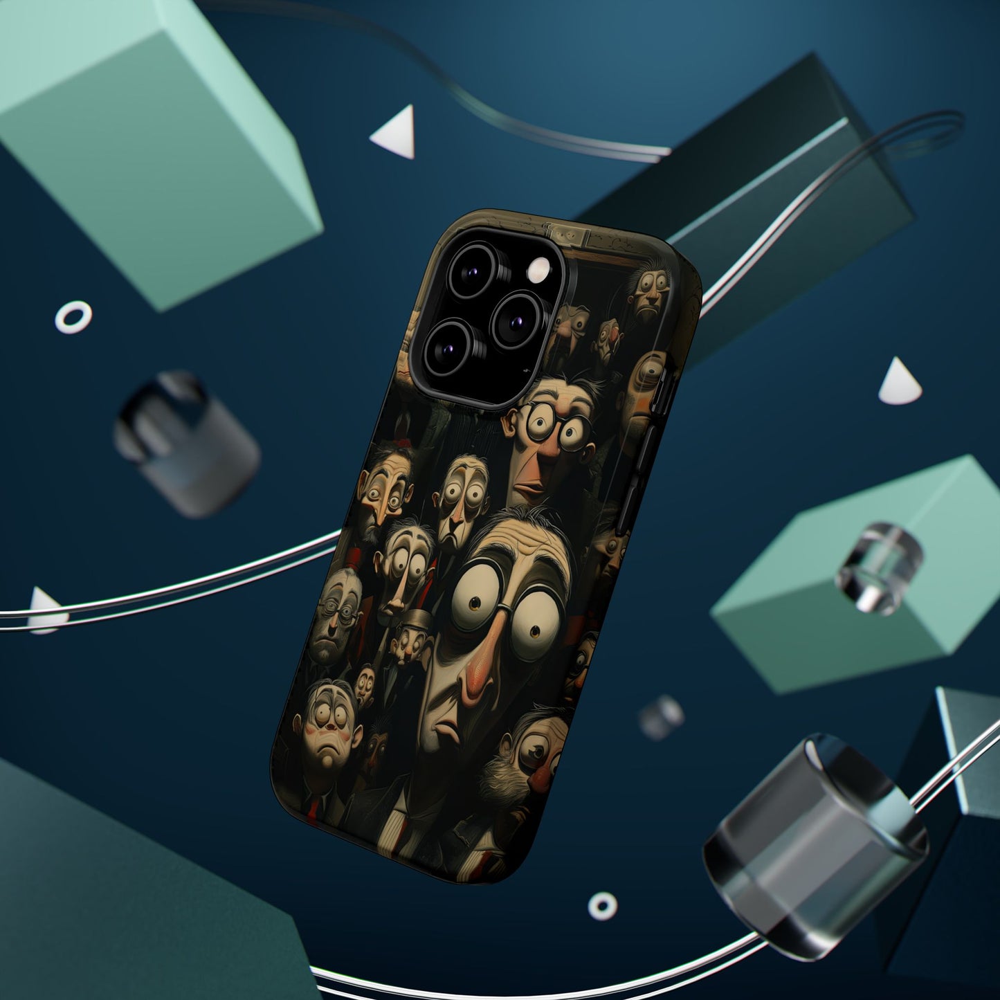 Magnetic Tough Cases -- Curious Onlookers