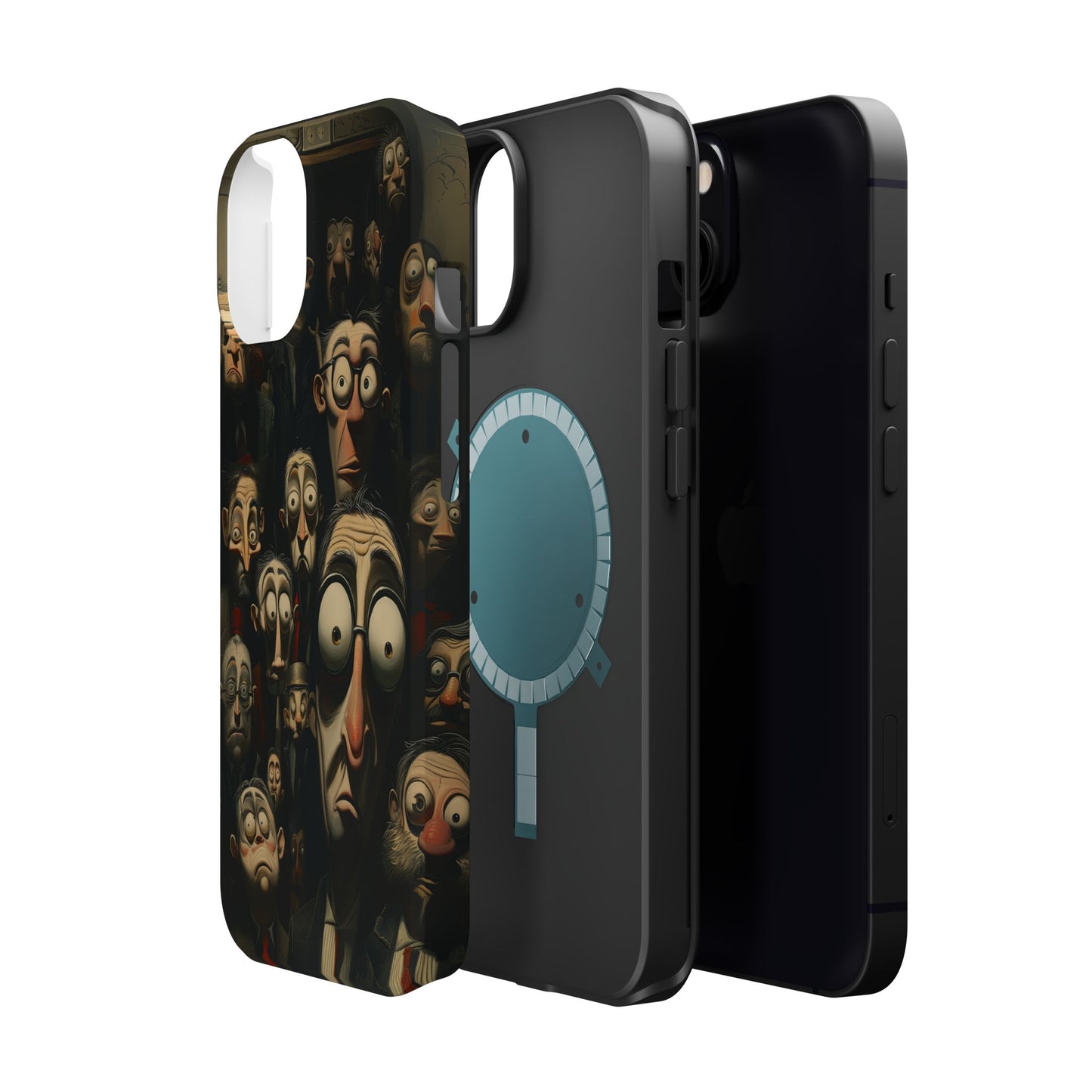 Magnetic Tough Cases -- Curious Onlookers