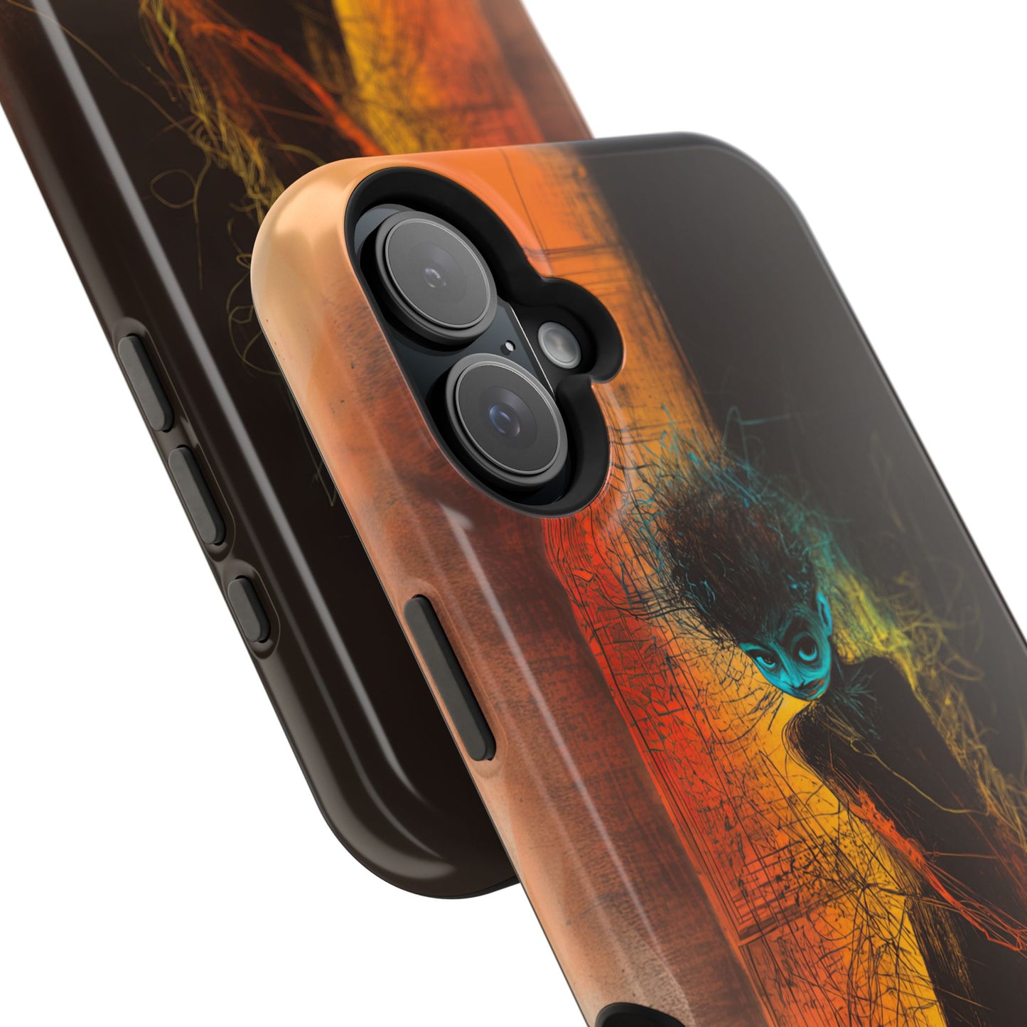 Protective Phone Case – Mystical Character Design