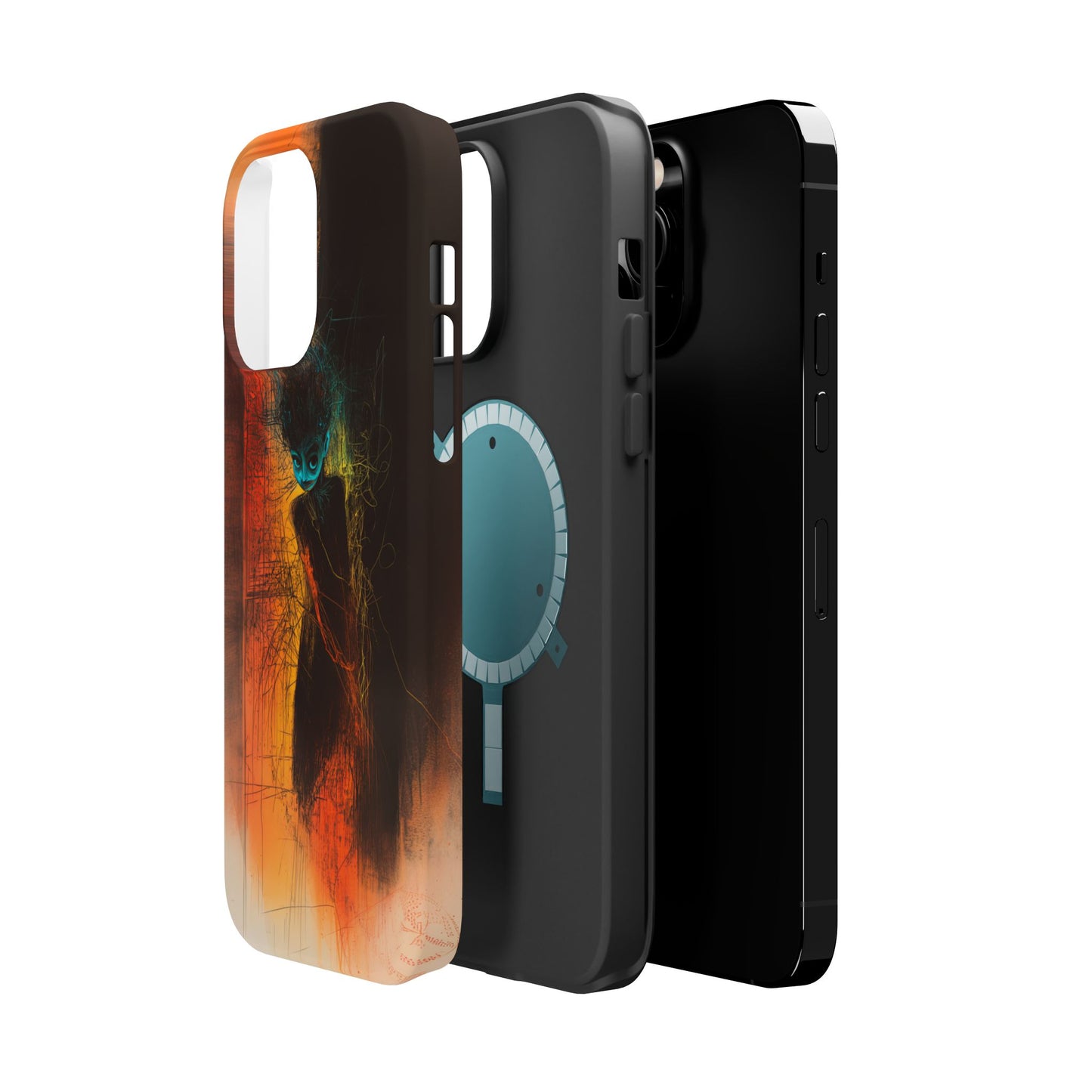 Protective Phone Case – Mystical Character Design