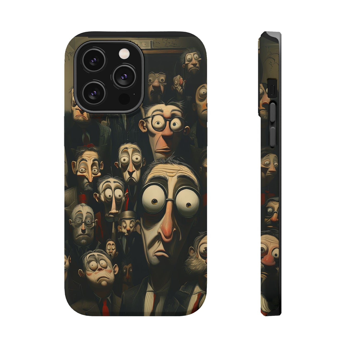 Magnetic Tough Cases -- Curious Onlookers