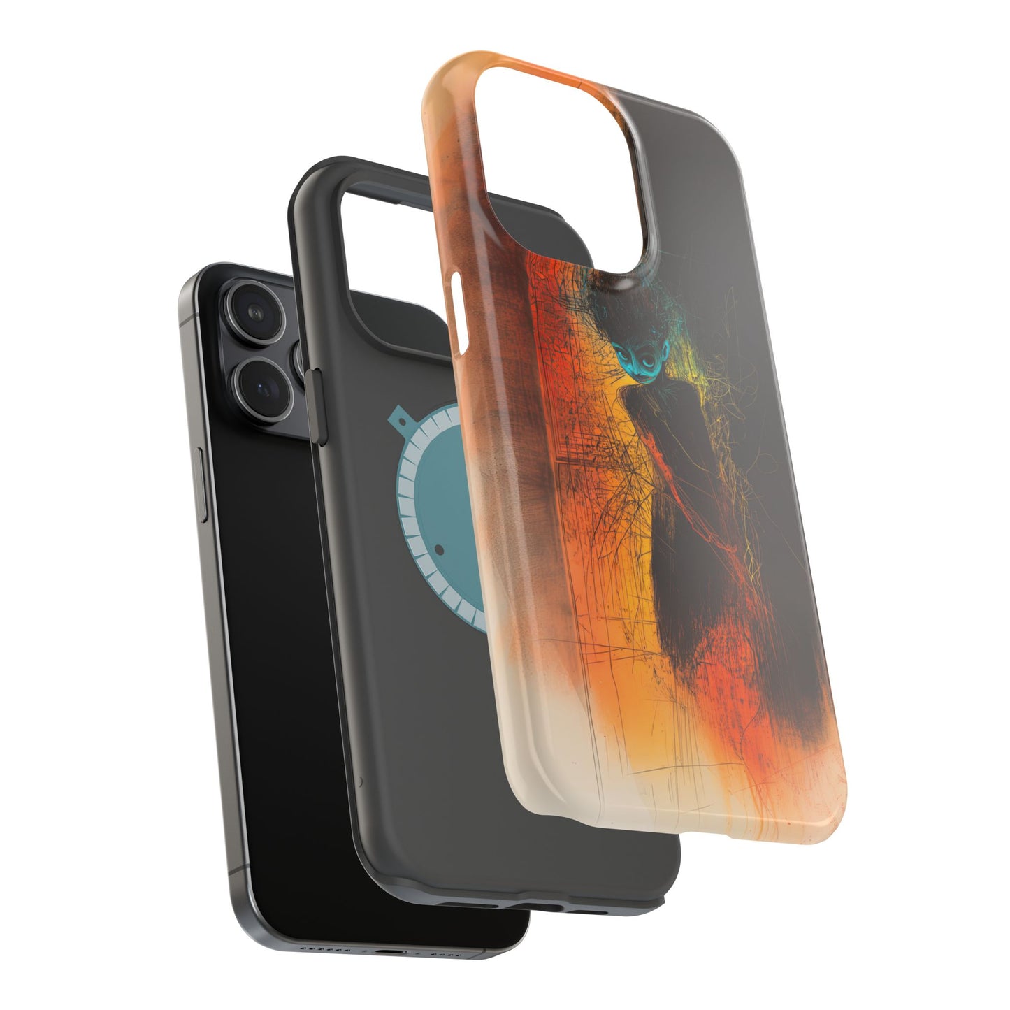 Protective Phone Case – Mystical Character Design