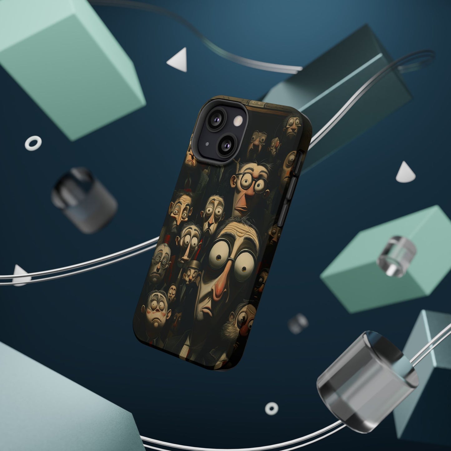 Magnetic Tough Cases -- Curious Onlookers