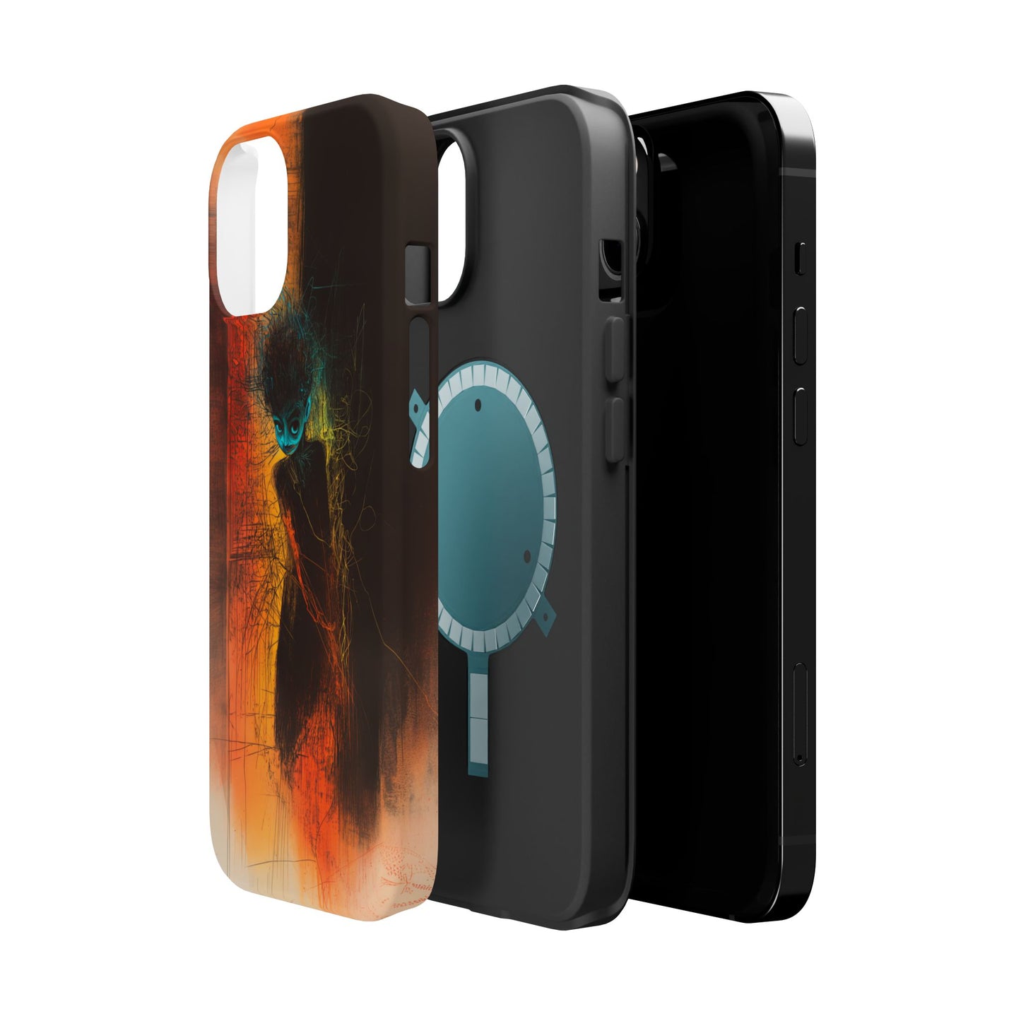 Protective Phone Case – Mystical Character Design