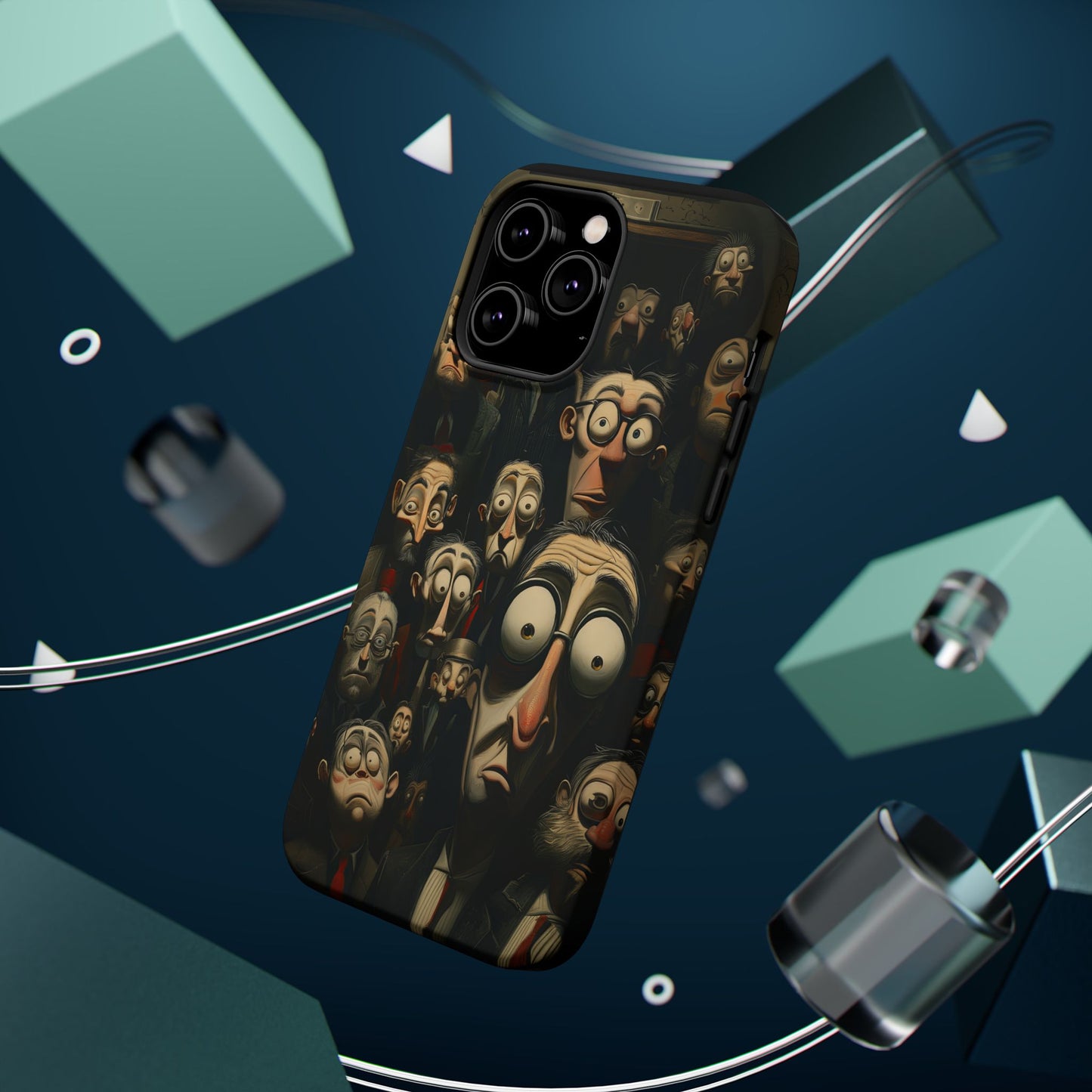 Magnetic Tough Cases -- Curious Onlookers