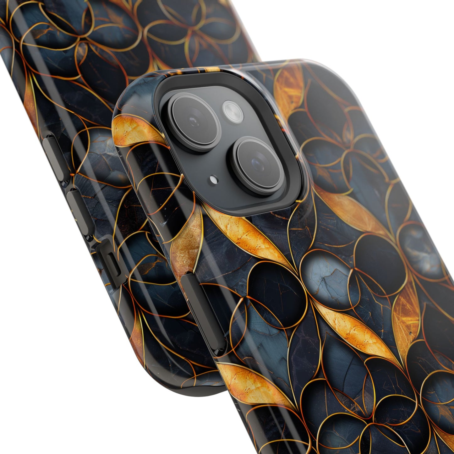Magnetic Tough Cases -- Golden Petals