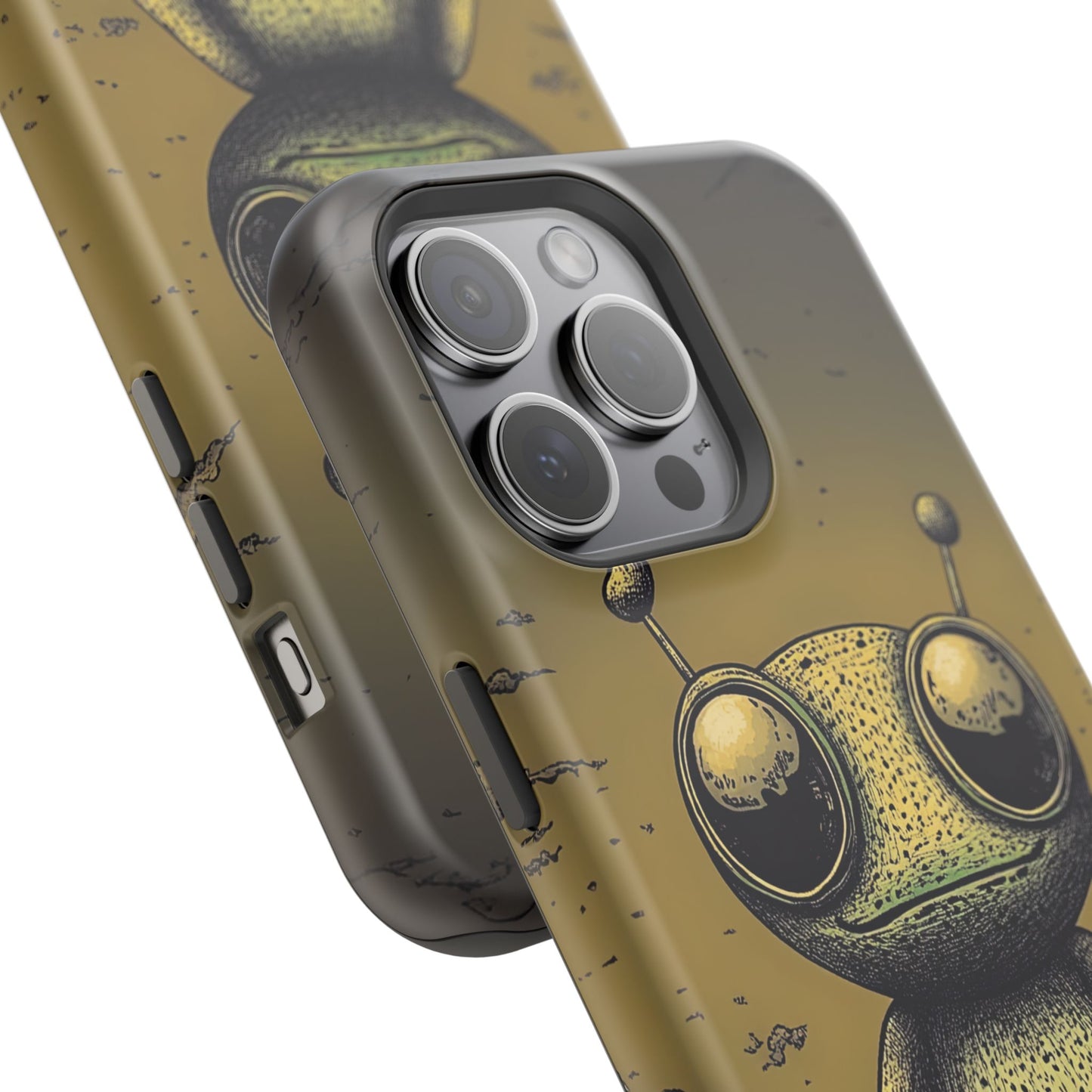 Protective Phone Case – Friendly Alien Design