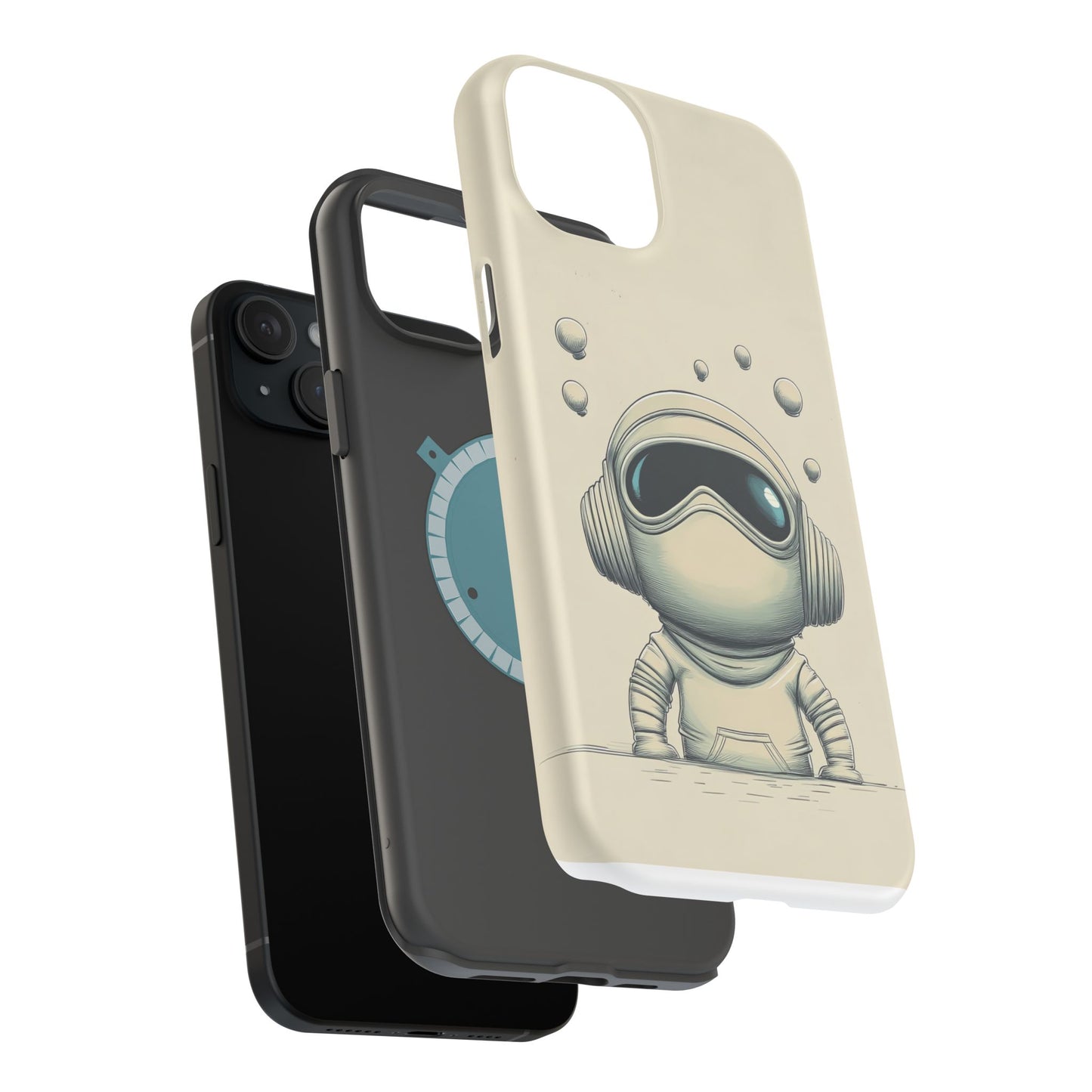 Adorable Astronaut Magnetic Tough Case – MagSafe® Compatible