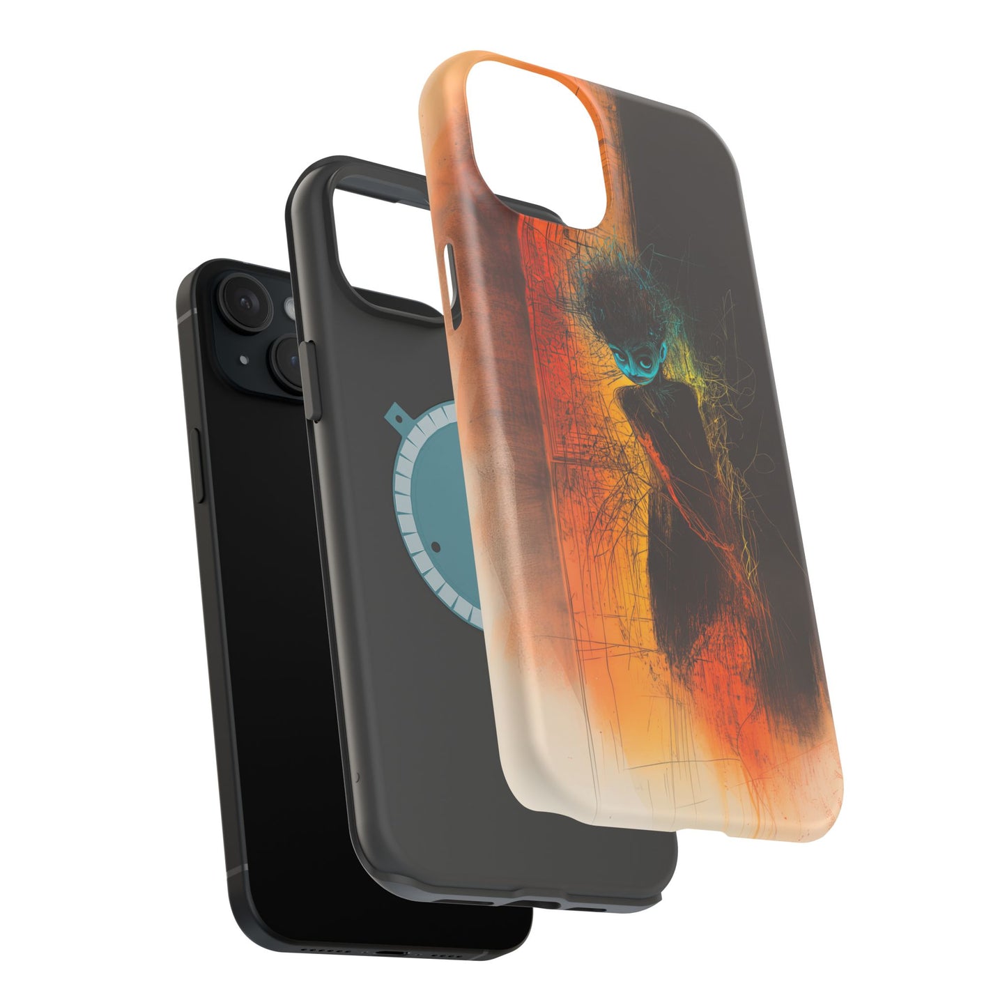 Protective Phone Case – Mystical Character Design