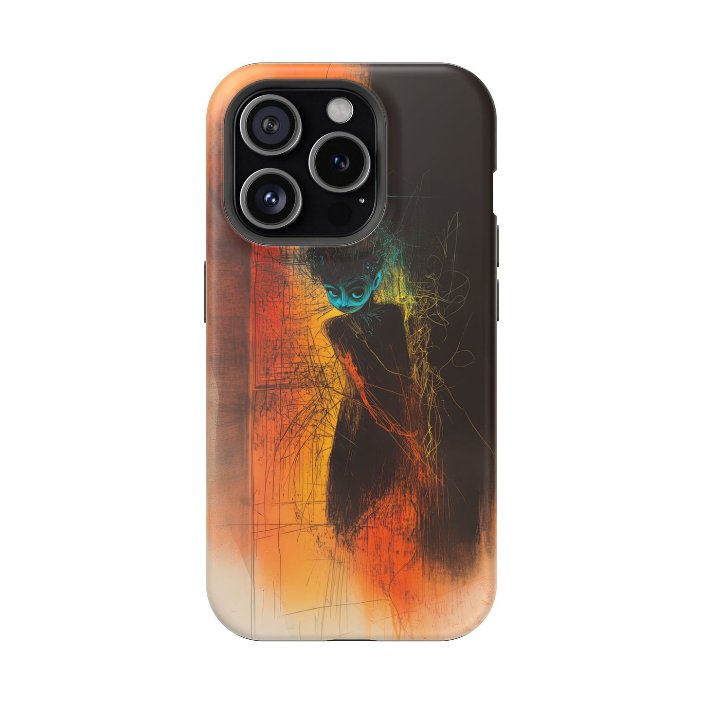 Protective Phone Case – Mystical Character Design