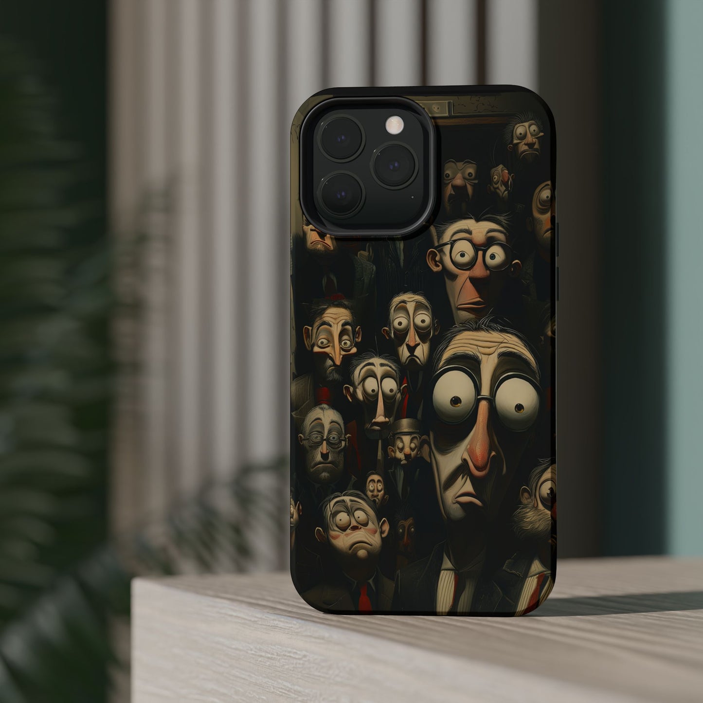 Magnetic Tough Cases -- Curious Onlookers