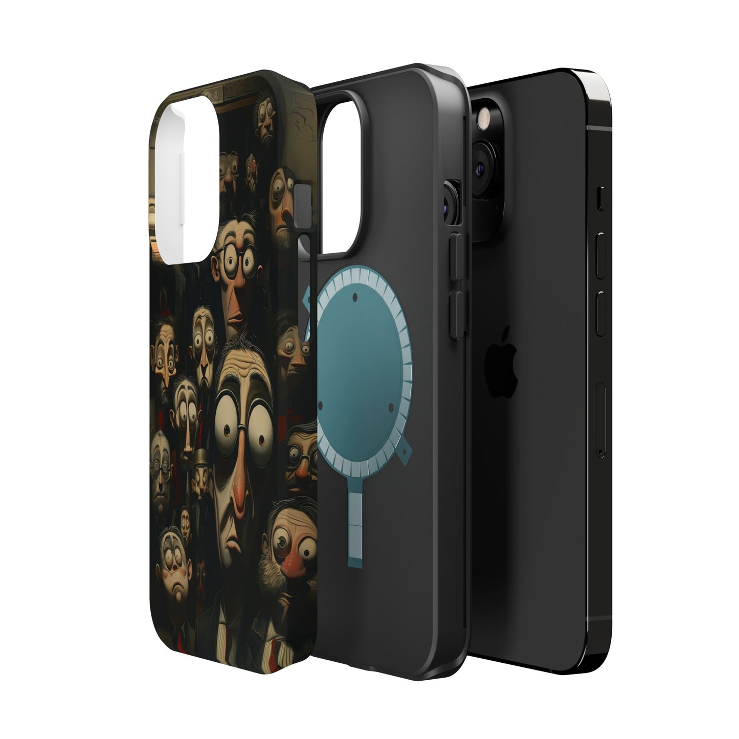 Magnetic Tough Cases -- Curious Onlookers