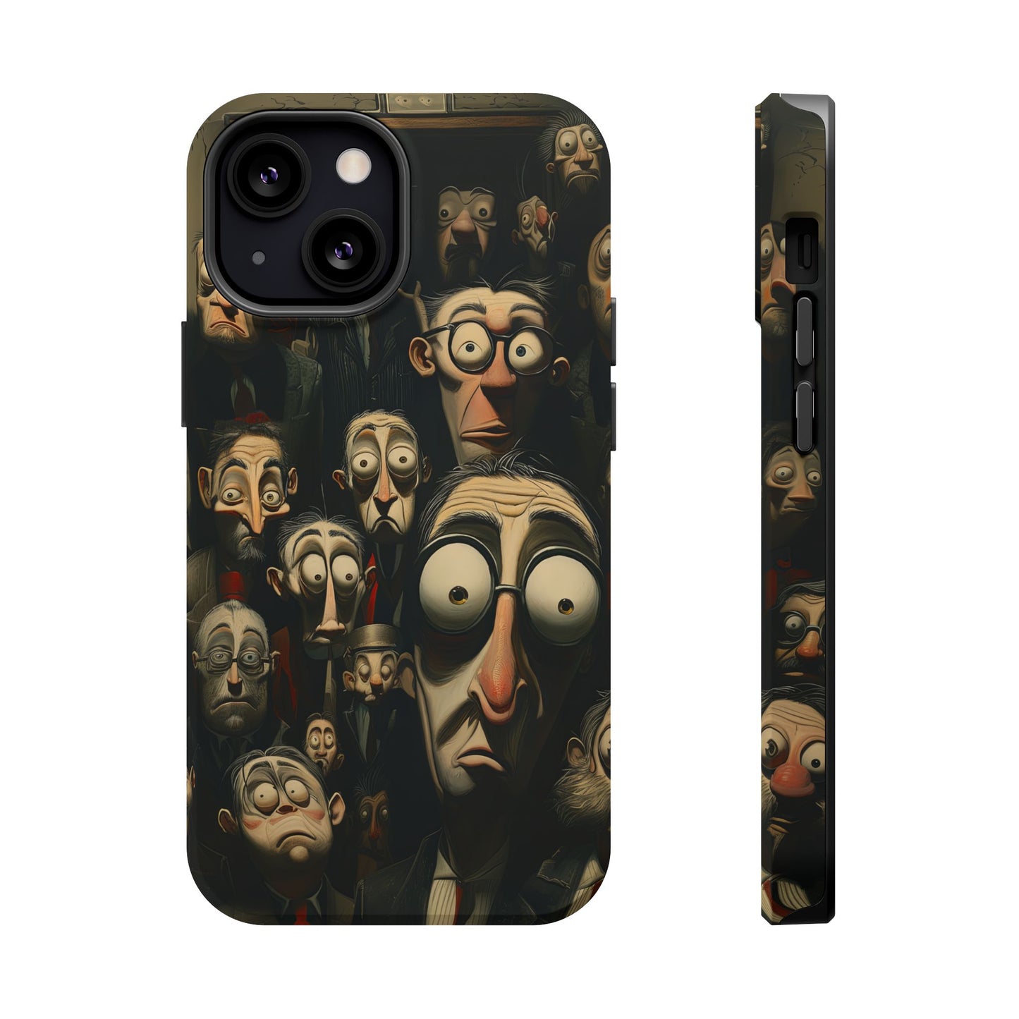 Magnetic Tough Cases -- Curious Onlookers
