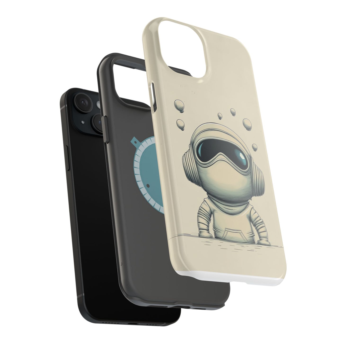 Adorable Astronaut Magnetic Tough Case – MagSafe® Compatible
