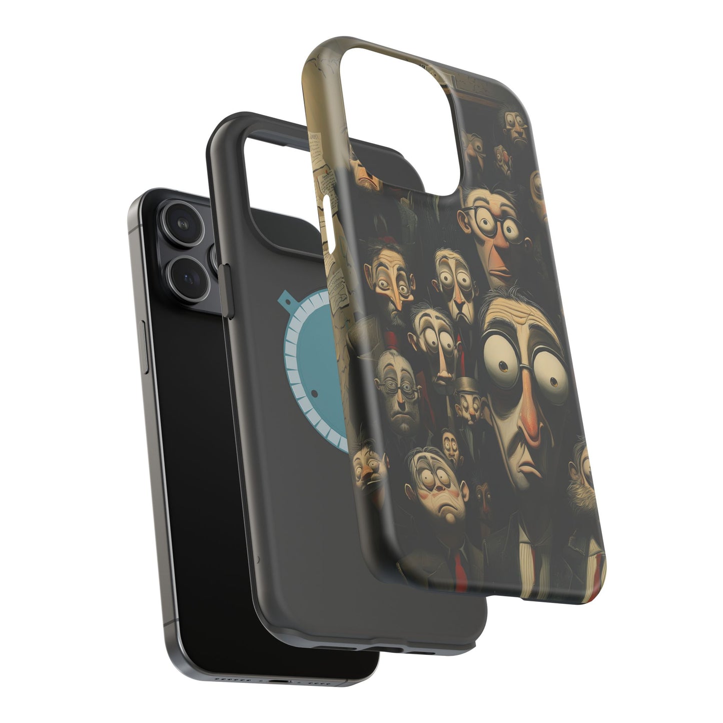 Magnetic Tough Cases -- Curious Onlookers