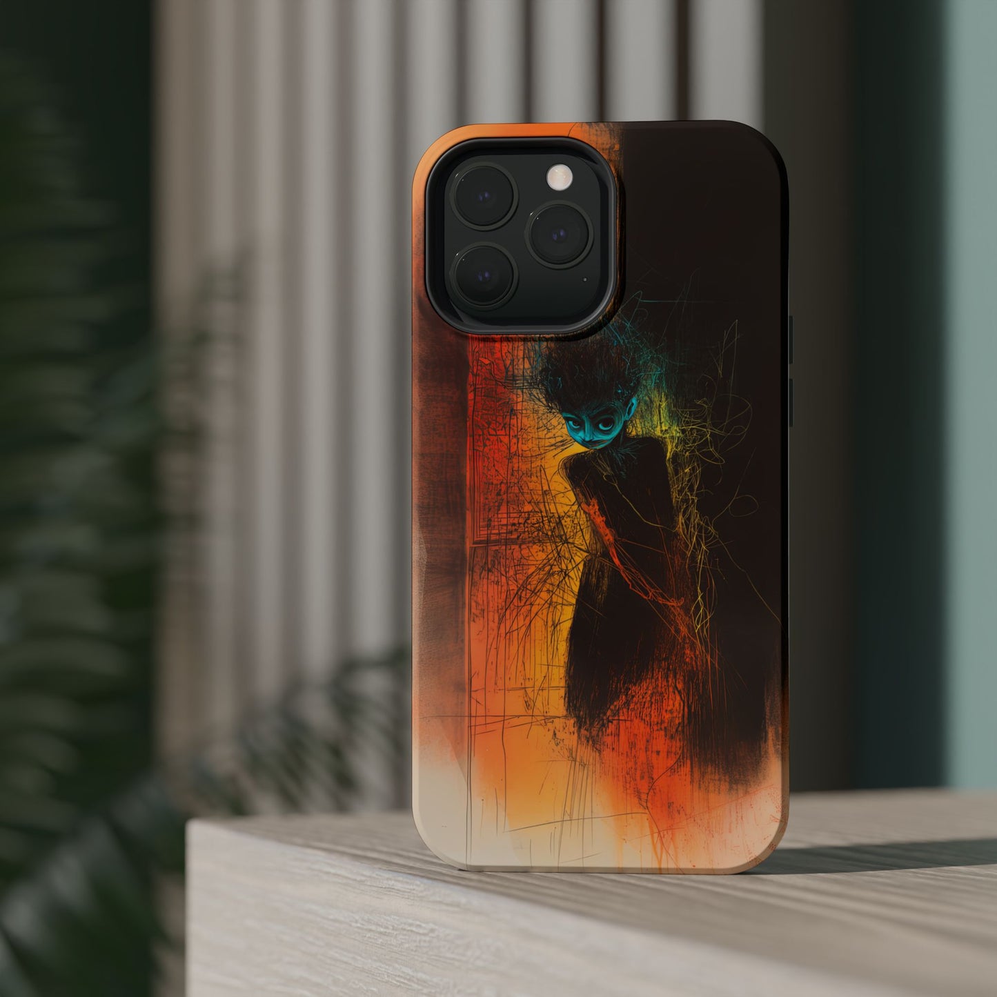 Protective Phone Case – Mystical Character Design