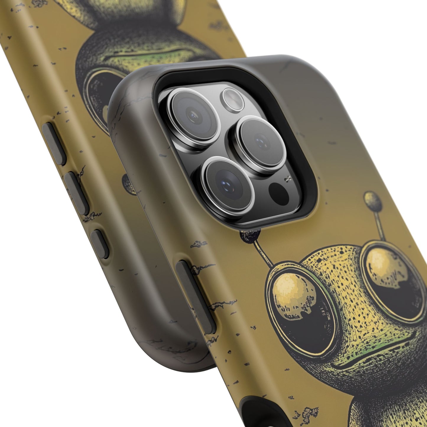 Protective Phone Case – Friendly Alien Design