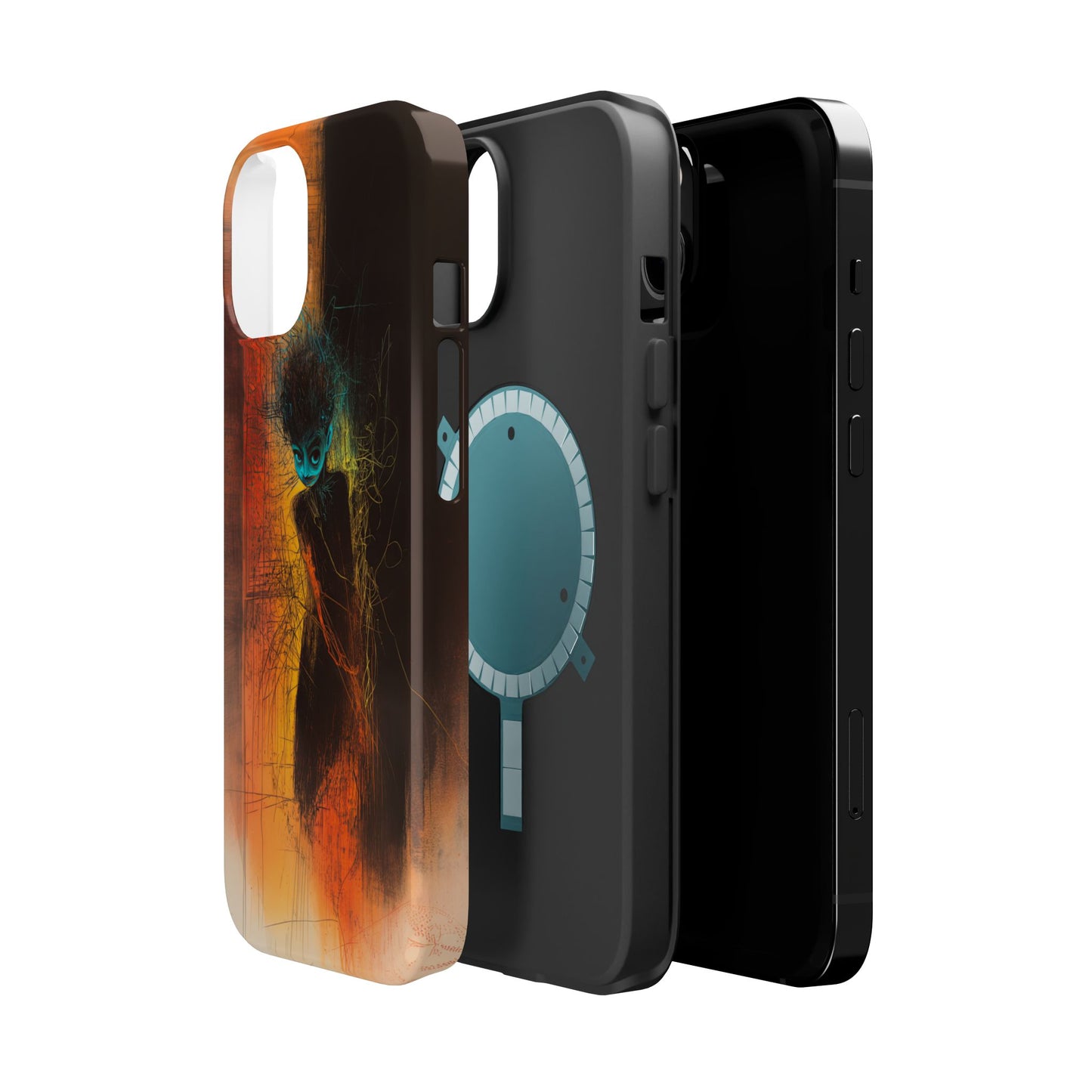 Protective Phone Case – Mystical Character Design