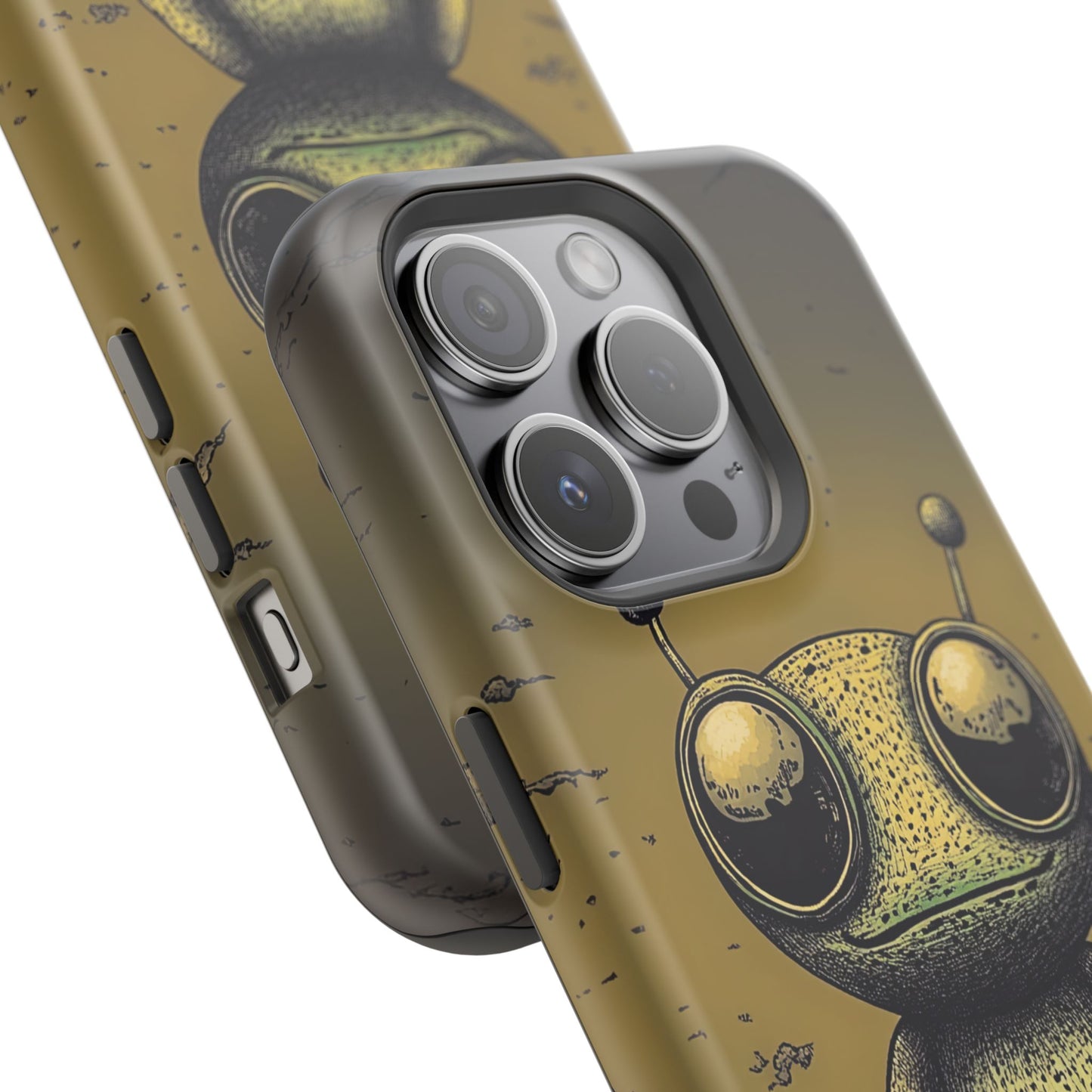 Protective Phone Case – Friendly Alien Design