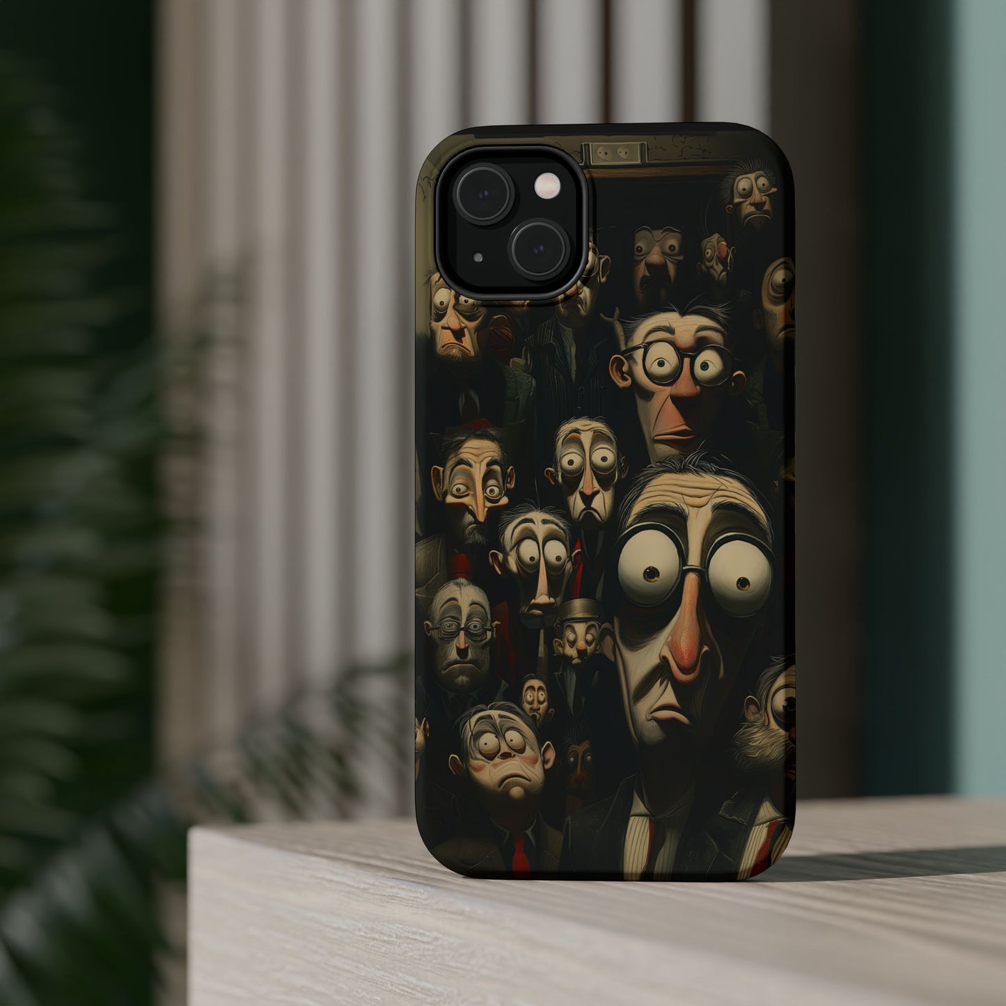 Magnetic Tough Cases -- Curious Onlookers