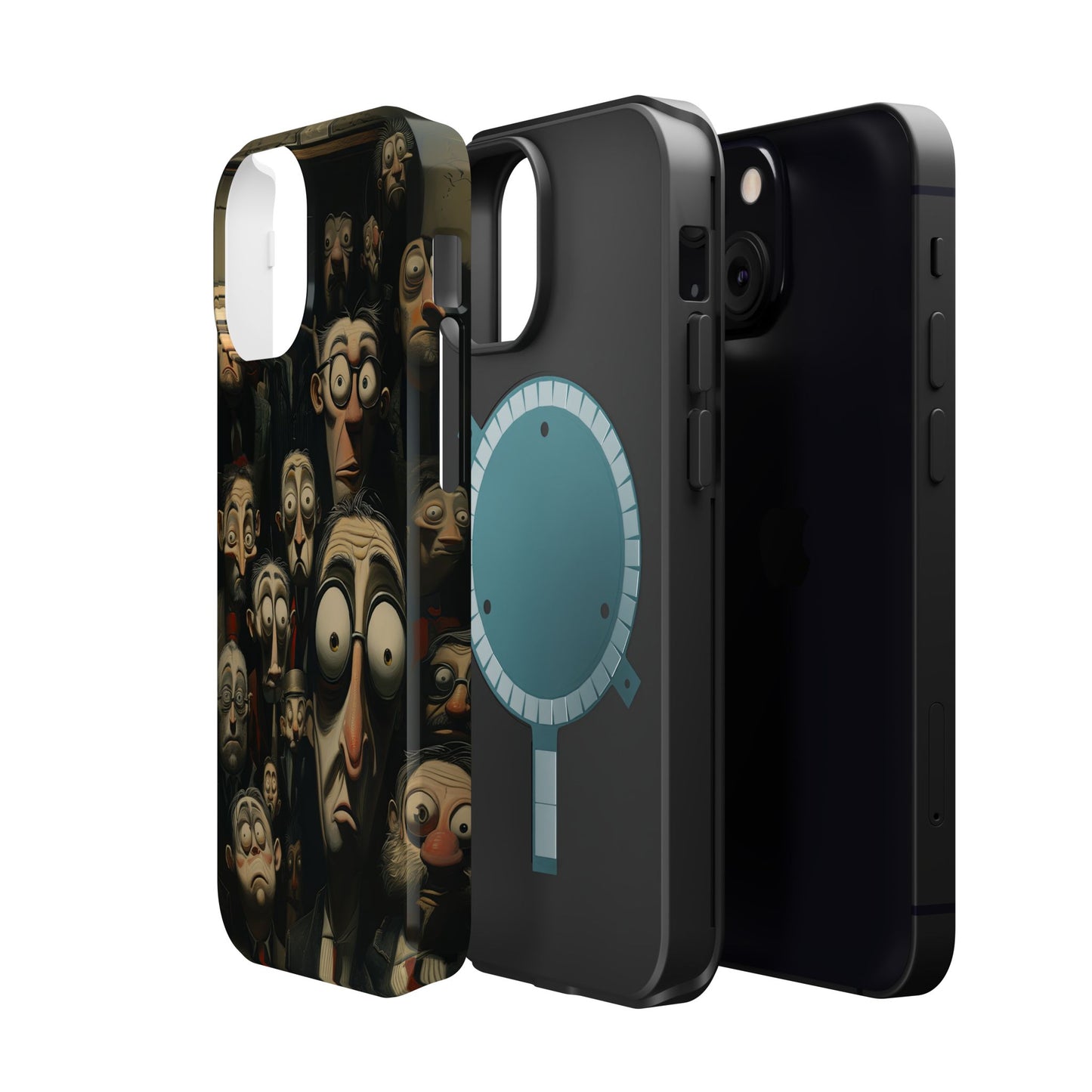 Magnetic Tough Cases -- Curious Onlookers