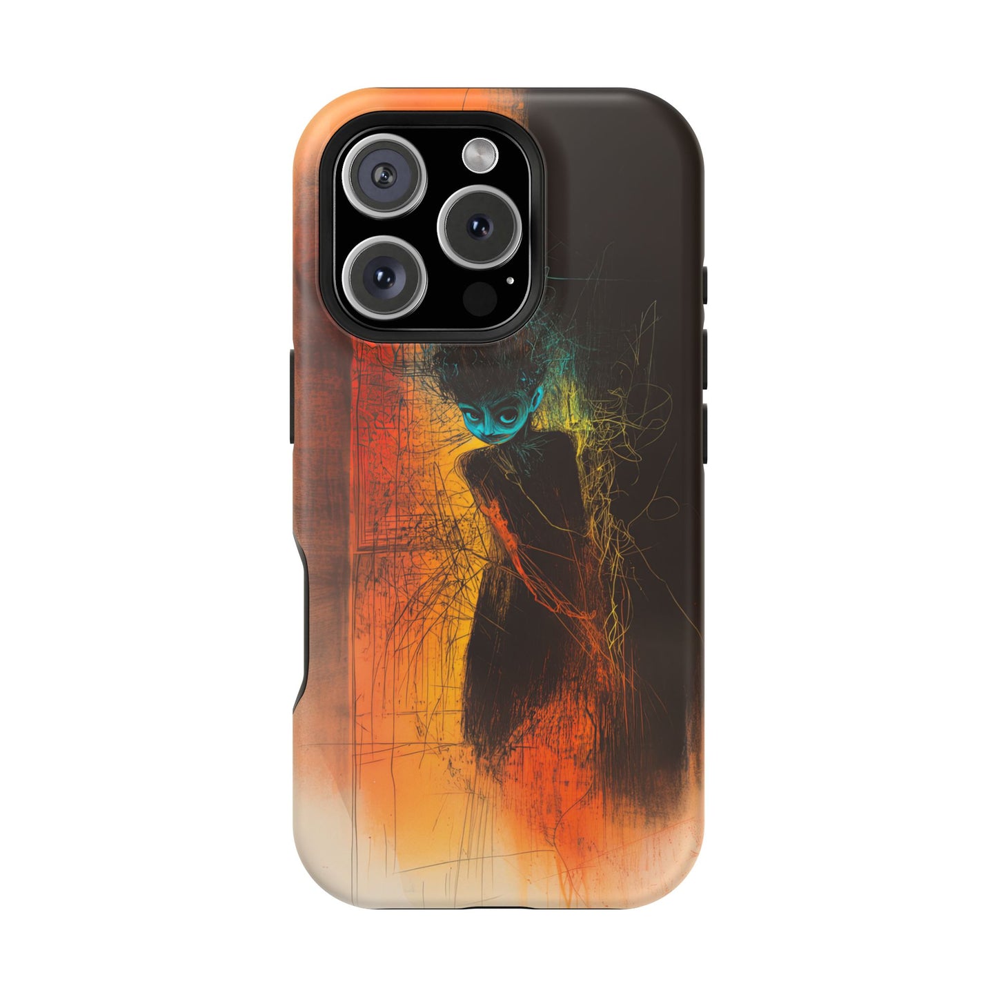 Protective Phone Case – Mystical Character Design