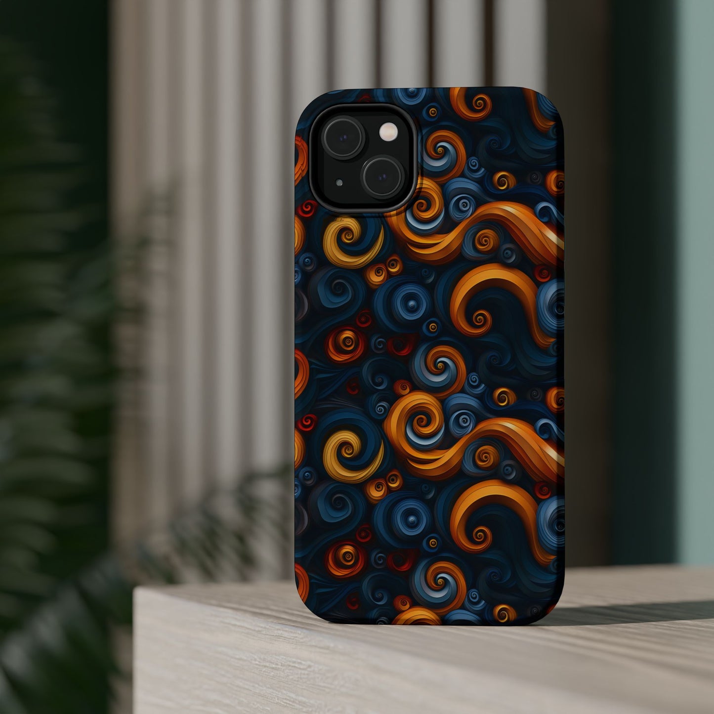 Protective Phone Case – Vibrant Swirl Pattern