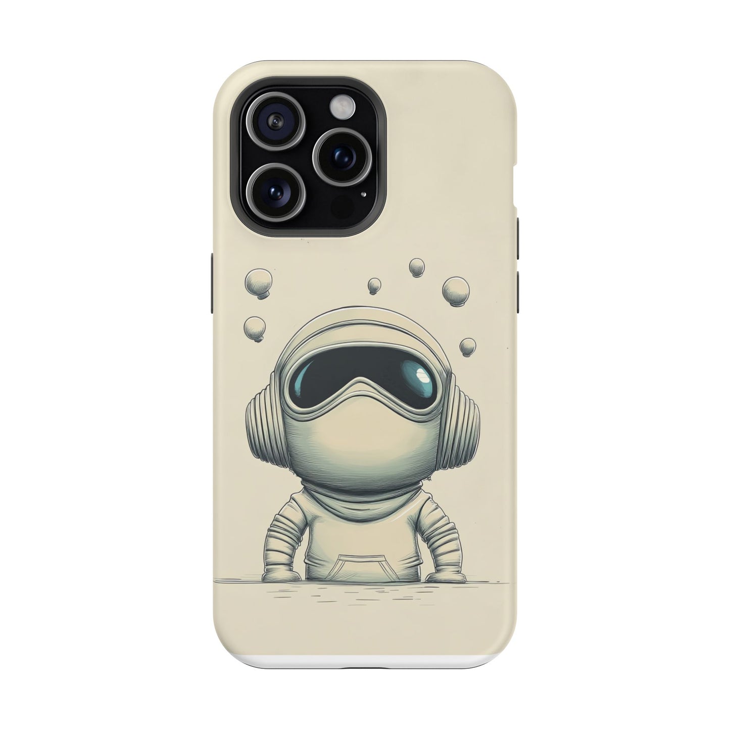 Adorable Astronaut Magnetic Tough Case – MagSafe® Compatible