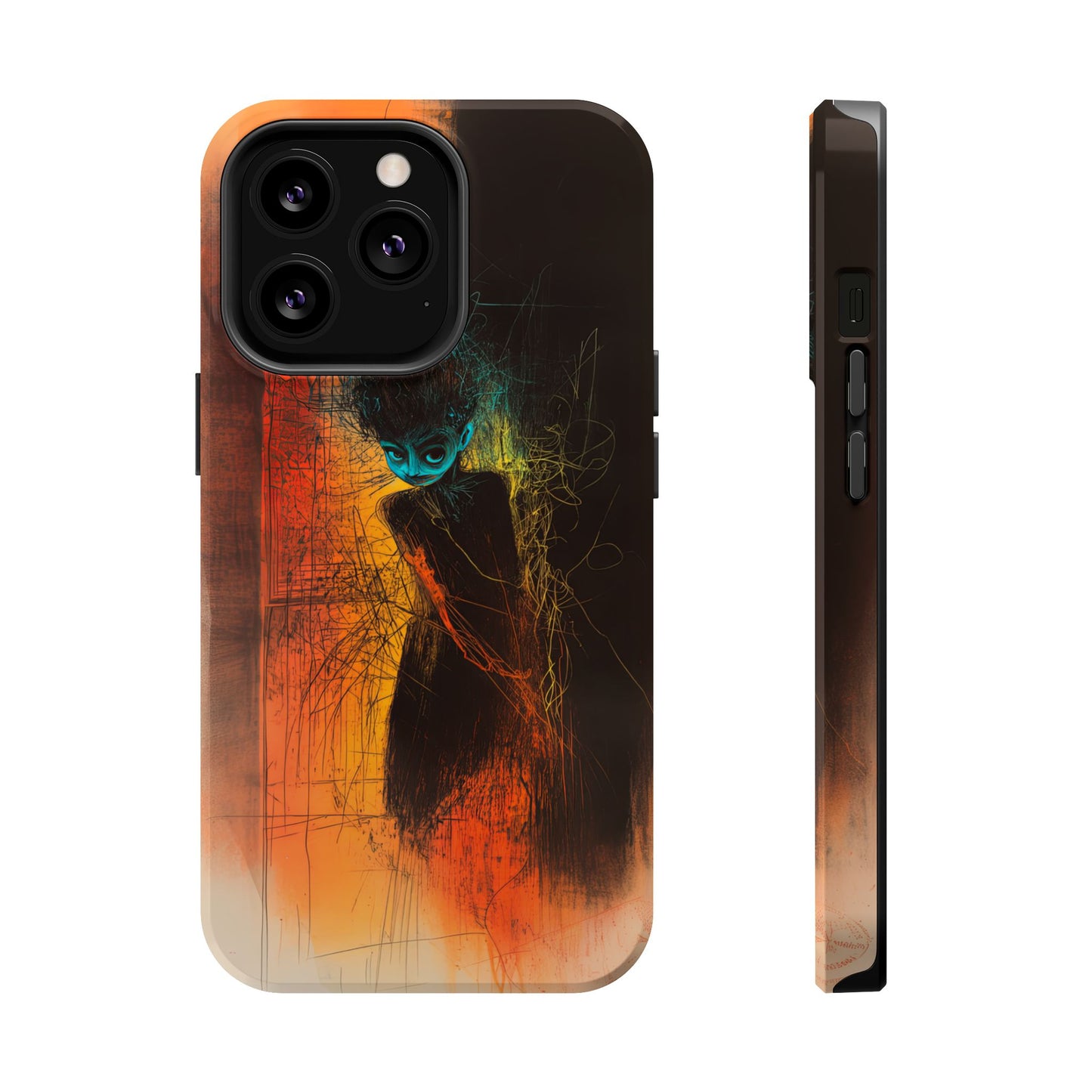 Protective Phone Case – Mystical Character Design