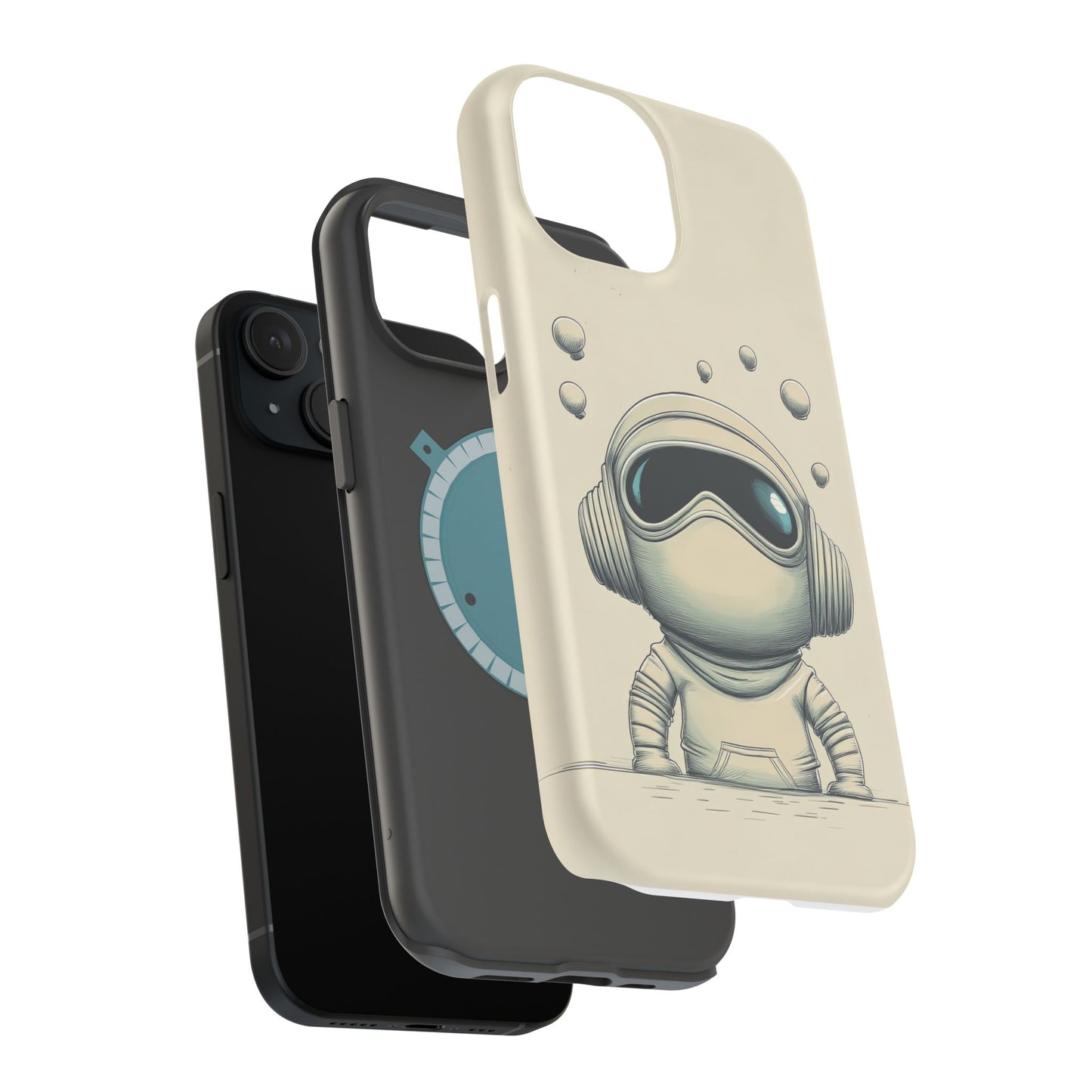 Adorable Astronaut Magnetic Tough Case – MagSafe® Compatible